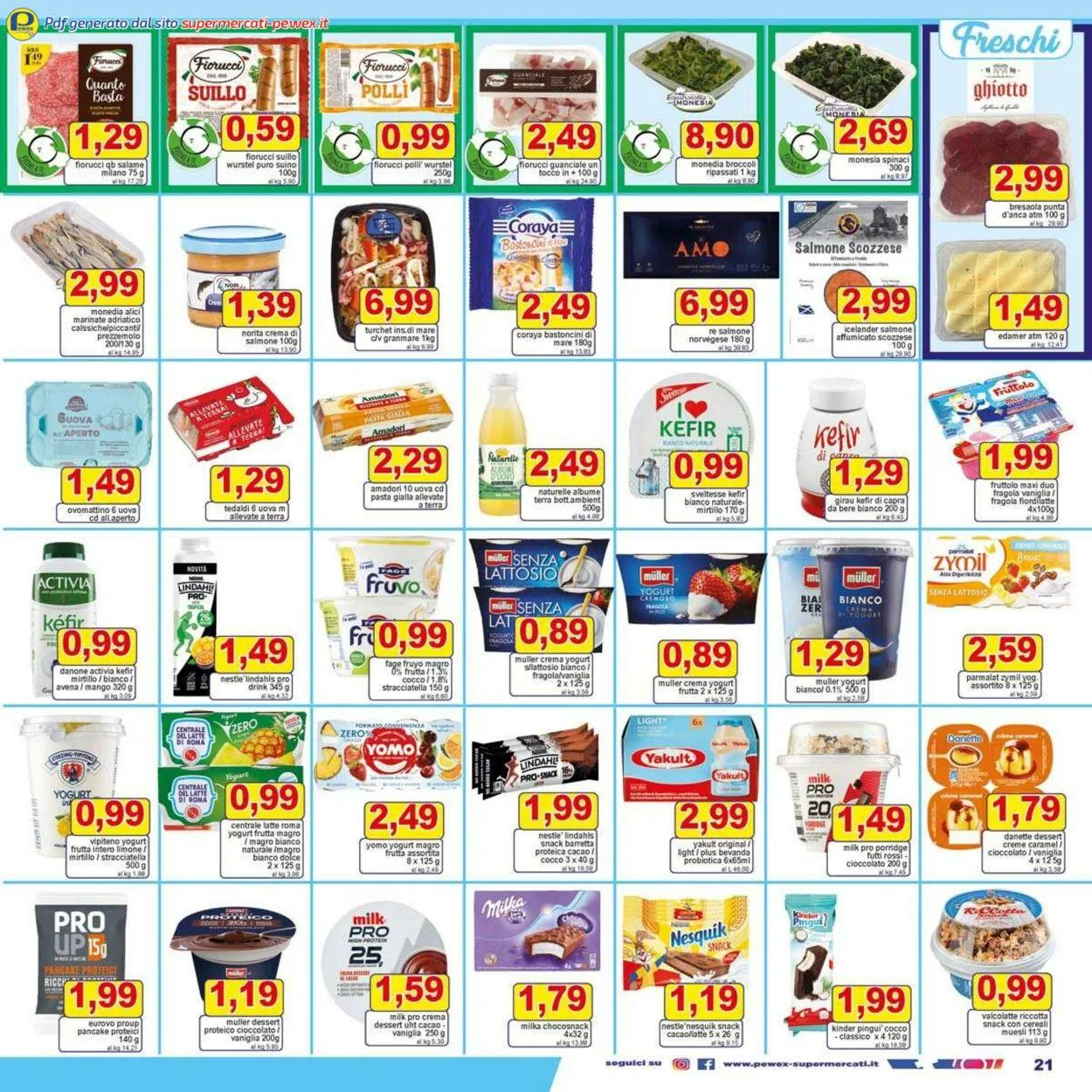 Pewex Volantino attuale da 12 dicembre a 26 dicembre di 2024 - Pagina del volantino 21