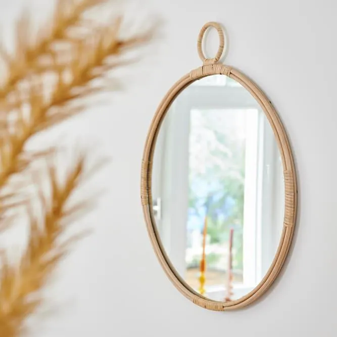 RATTAN Specchio naturale