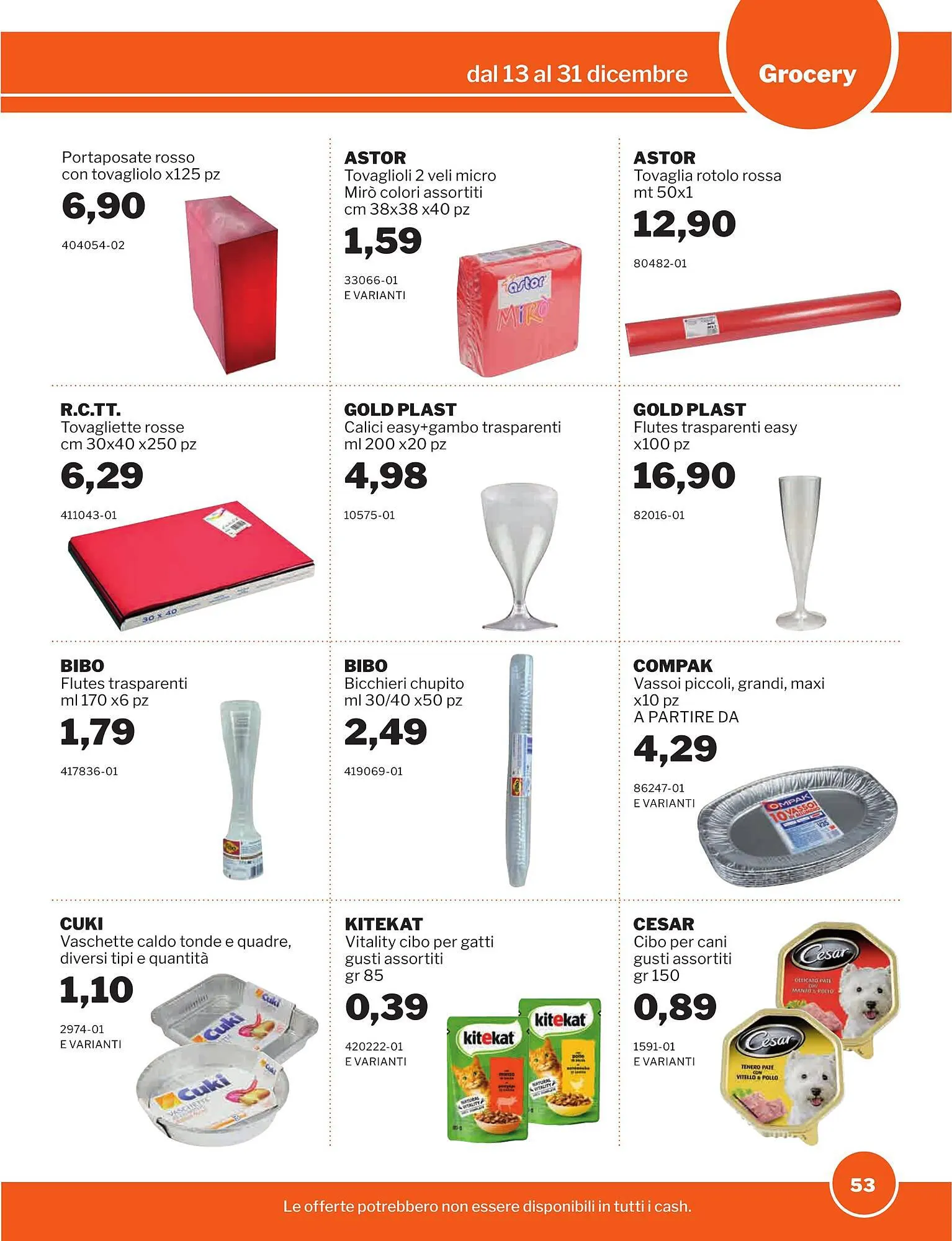 Volantino SoGeGross da 13 dicembre a 31 dicembre di 2023 - Pagina del volantino 53