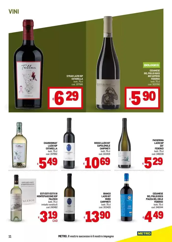 Sapori d'Italia -Lazio da 6 marzo a 2 aprile di 2025 - Pagina del volantino 11