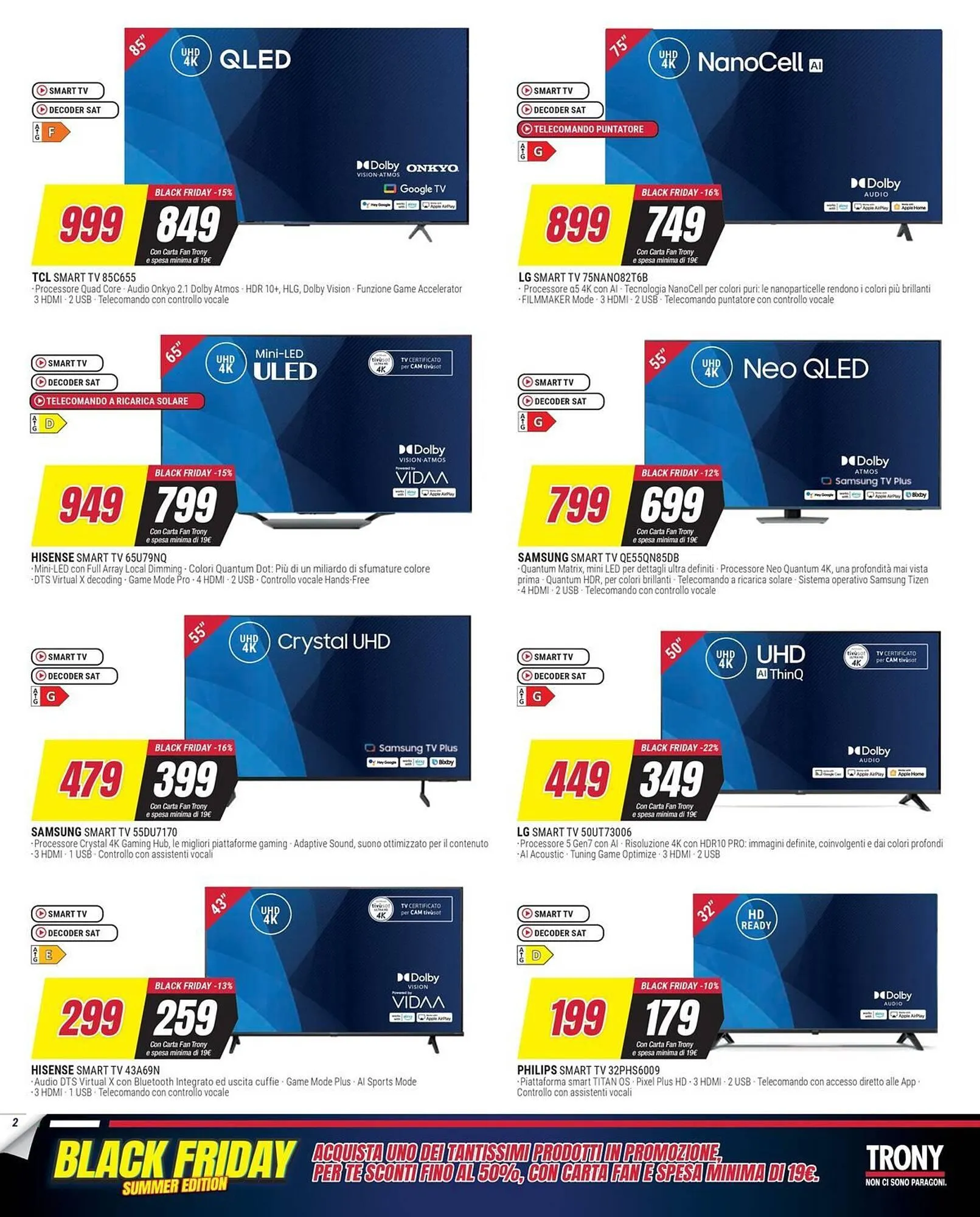 Volantino Trony da 19 giugno a 2 luglio di 2025 - Pagina del volantino 2