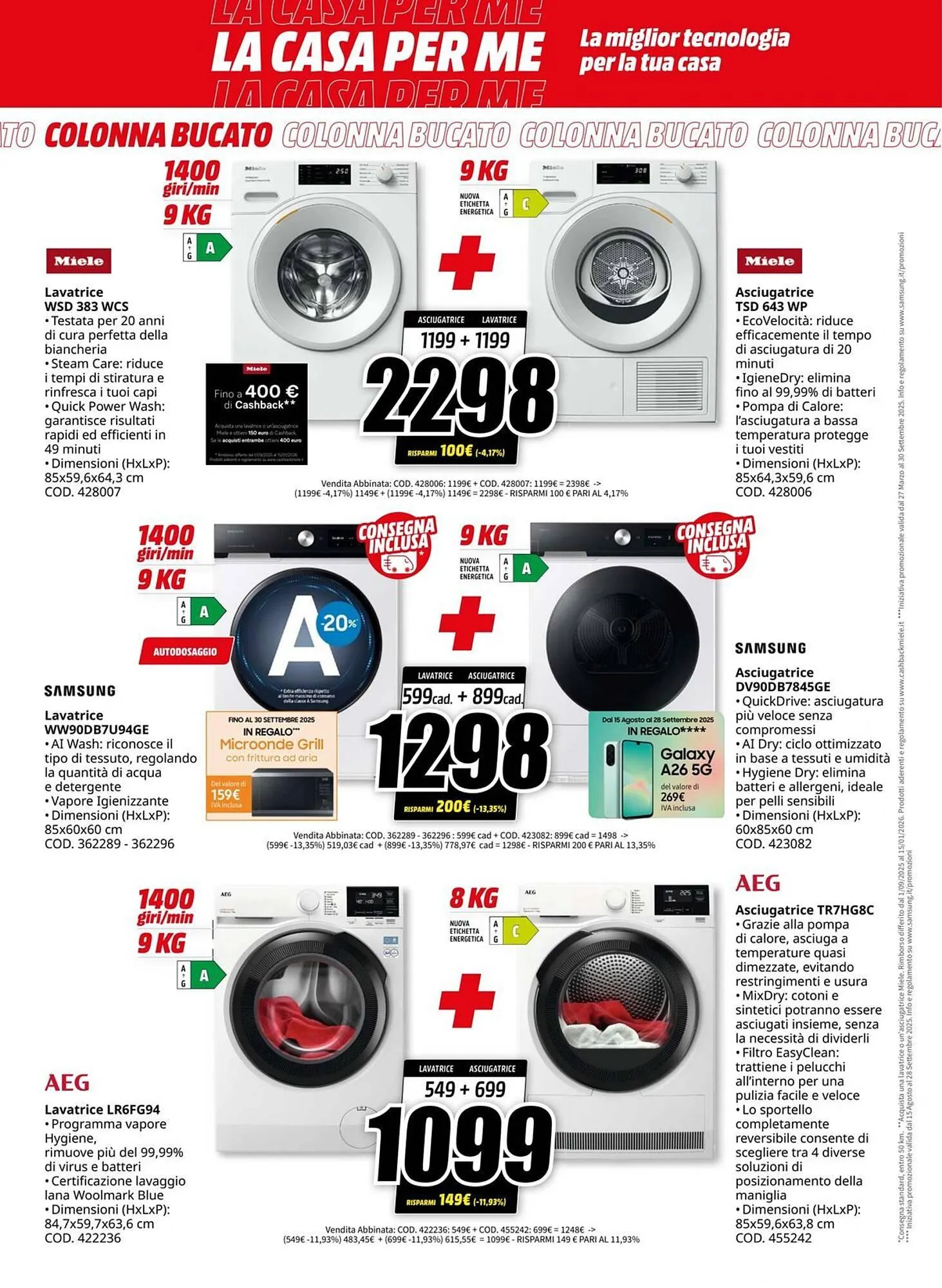Volantino MediaWorld da 4 settembre a 21 settembre di 2025 - Pagina del volantino 6