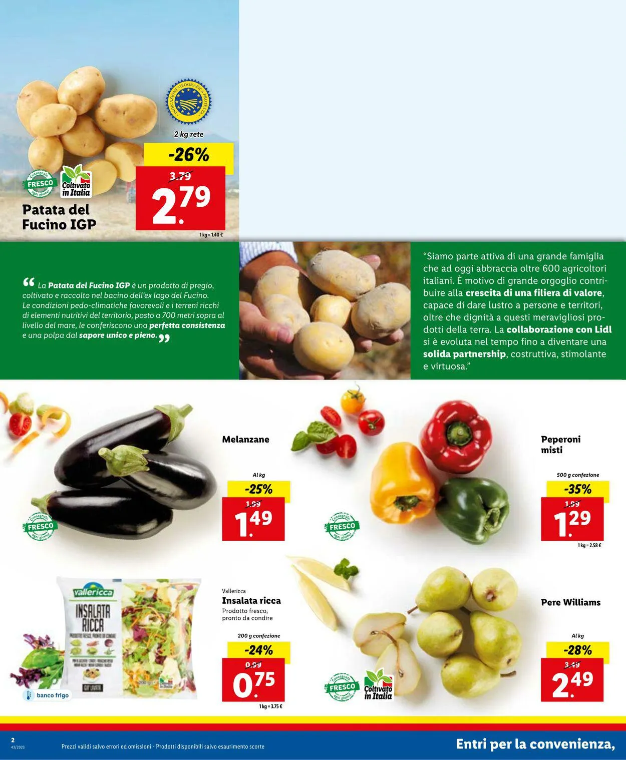 Lidl Volantino attuale da 23 ottobre a 29 ottobre di 2023 - Pagina del volantino 2