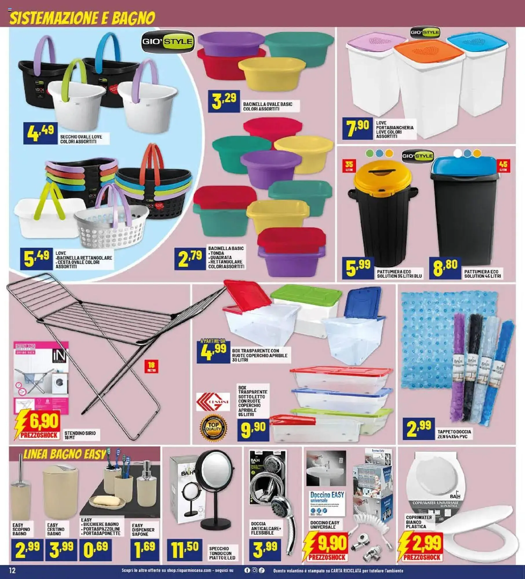 Volantino Risparmio Casa da 24 luglio a 10 agosto di 2025 - Pagina del volantino 12