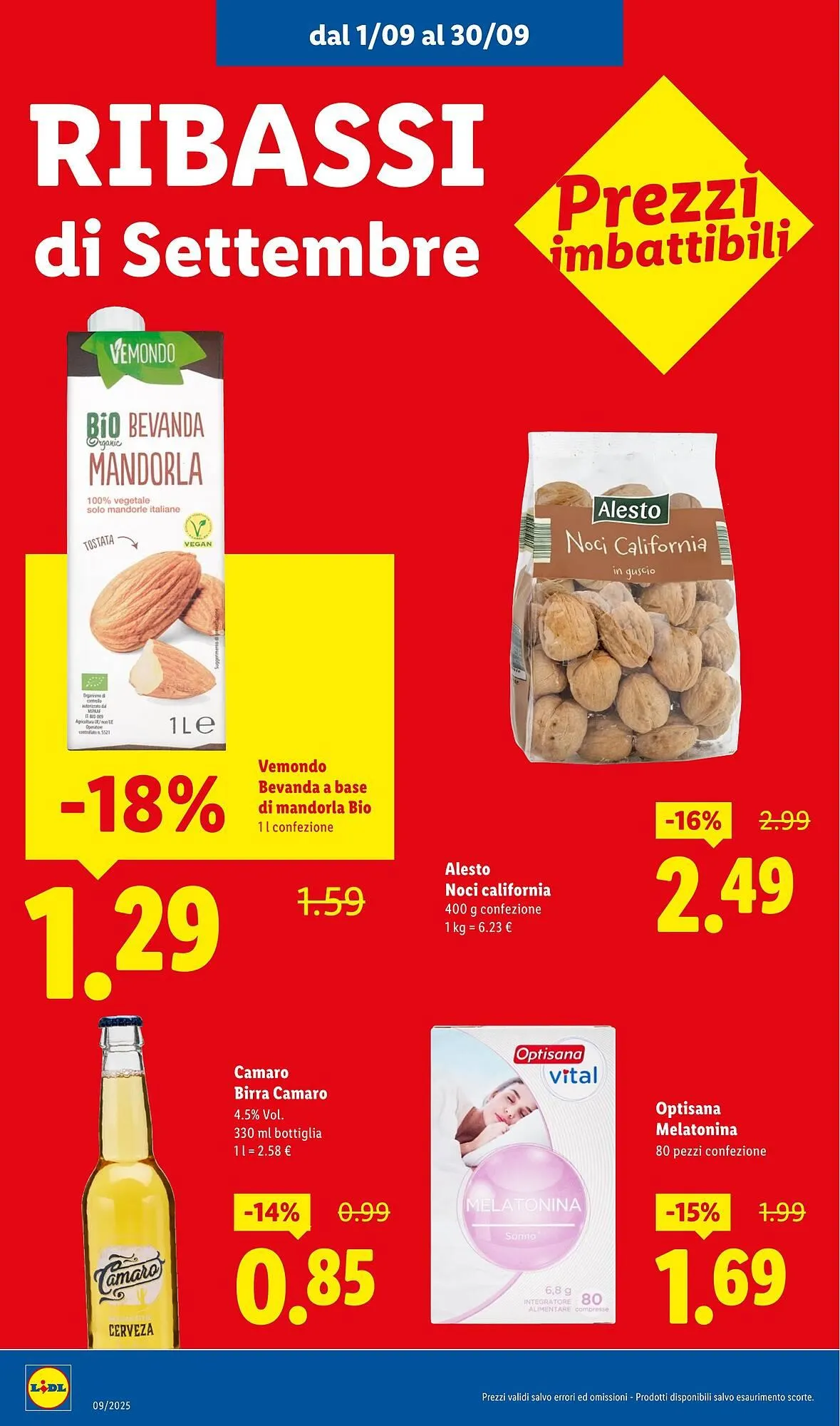 Volantino Lidl da 1 settembre a 30 settembre di 2025 - Pagina del volantino 10
