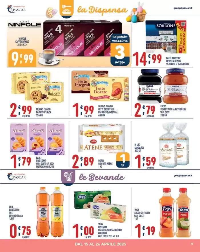 Buona Pasqua da 15 aprile a 26 aprile di 2025 - Pagina del volantino 13