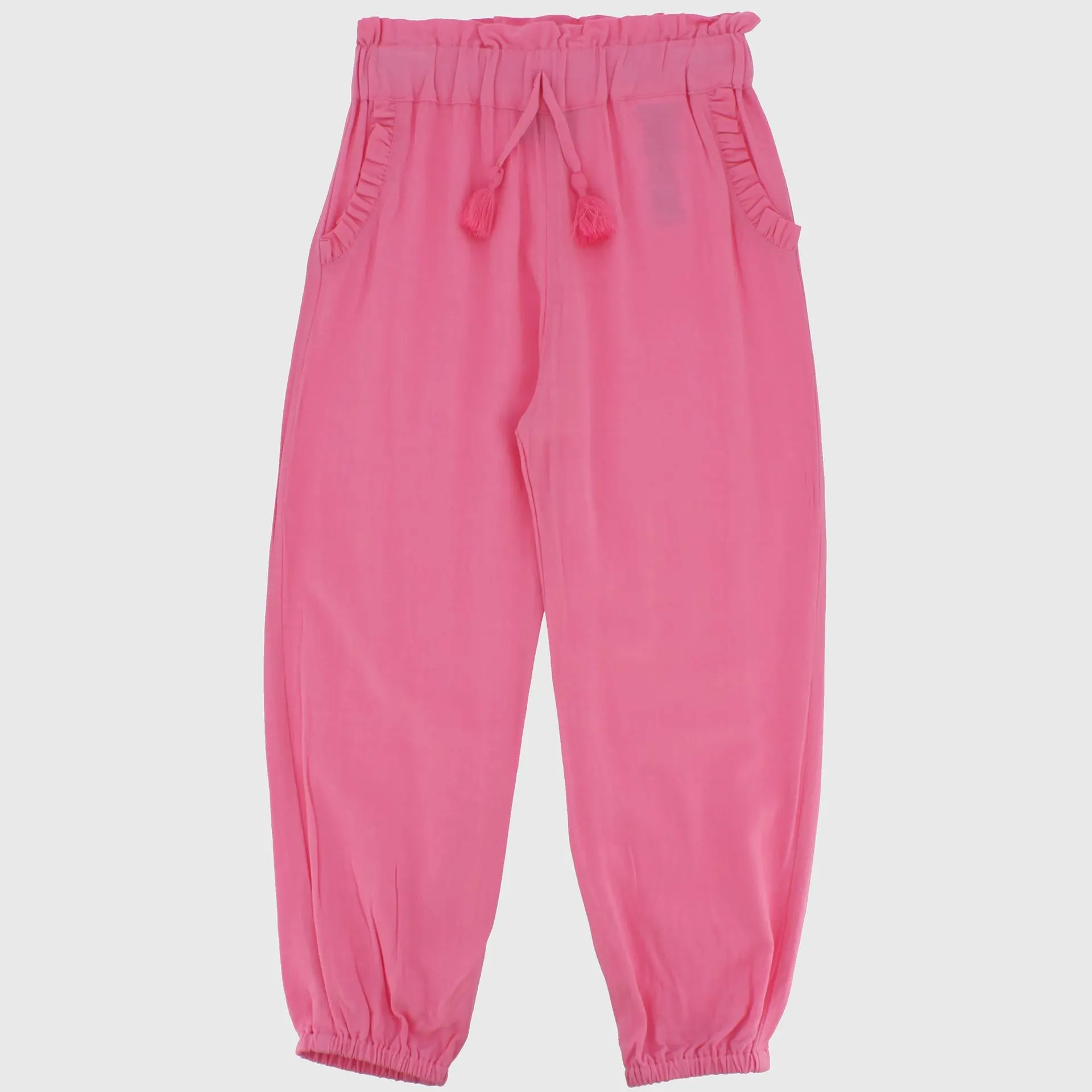 Pantalone in viscosa da Bambina, ROSA