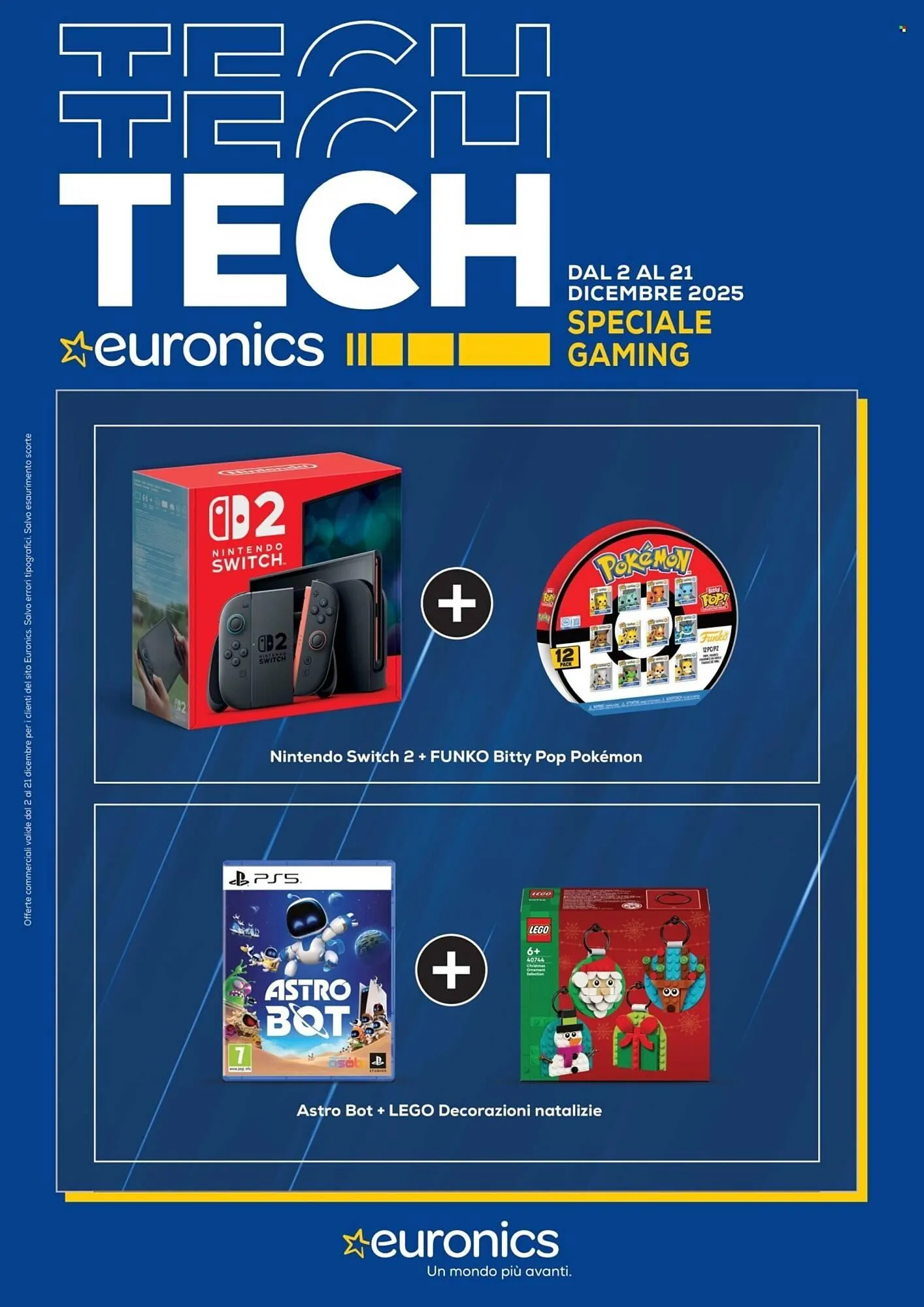 Volantino Euronics da 2 dicembre a 21 dicembre di 2025 - Pagina del volantino 1