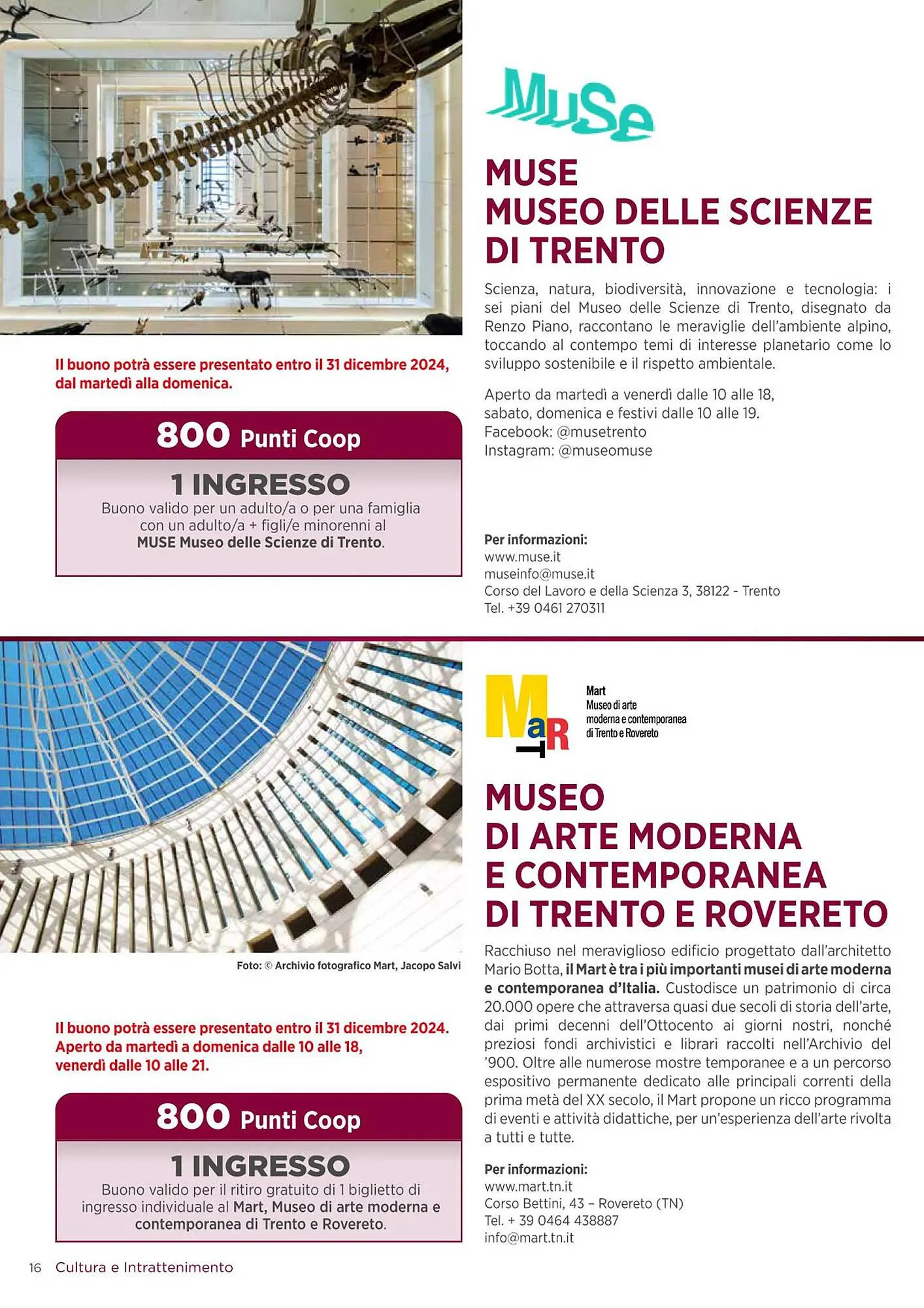 Volantino Unicoop da 5 marzo a 30 settembre di 2024 - Pagina del volantino 16