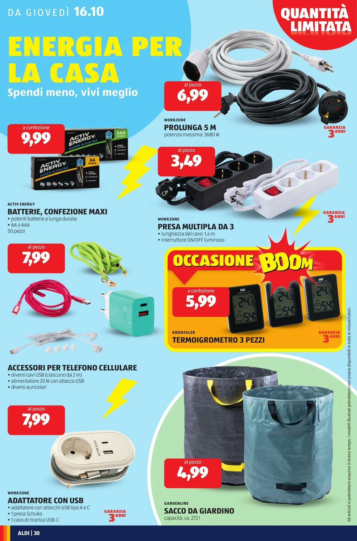 Aldi Volantino attuale da 13 ottobre a 19 ottobre di 2025 - Pagina del volantino 30