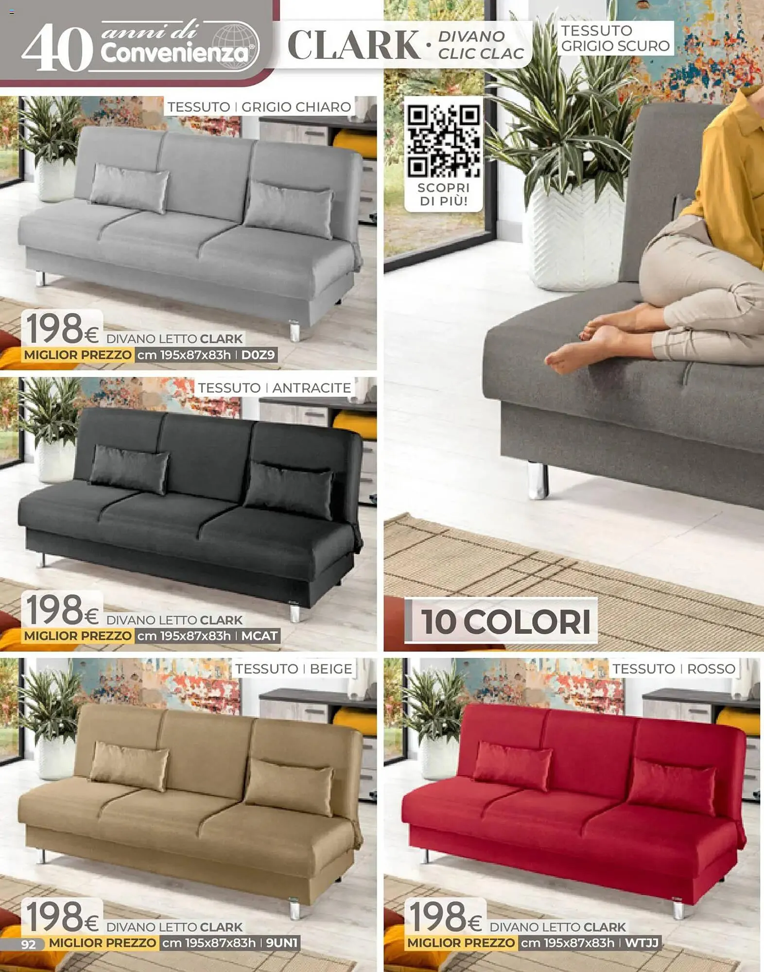 Volantino Mondo Convenienza da 4 gennaio a 31 gennaio di 2026 - Pagina del volantino 92