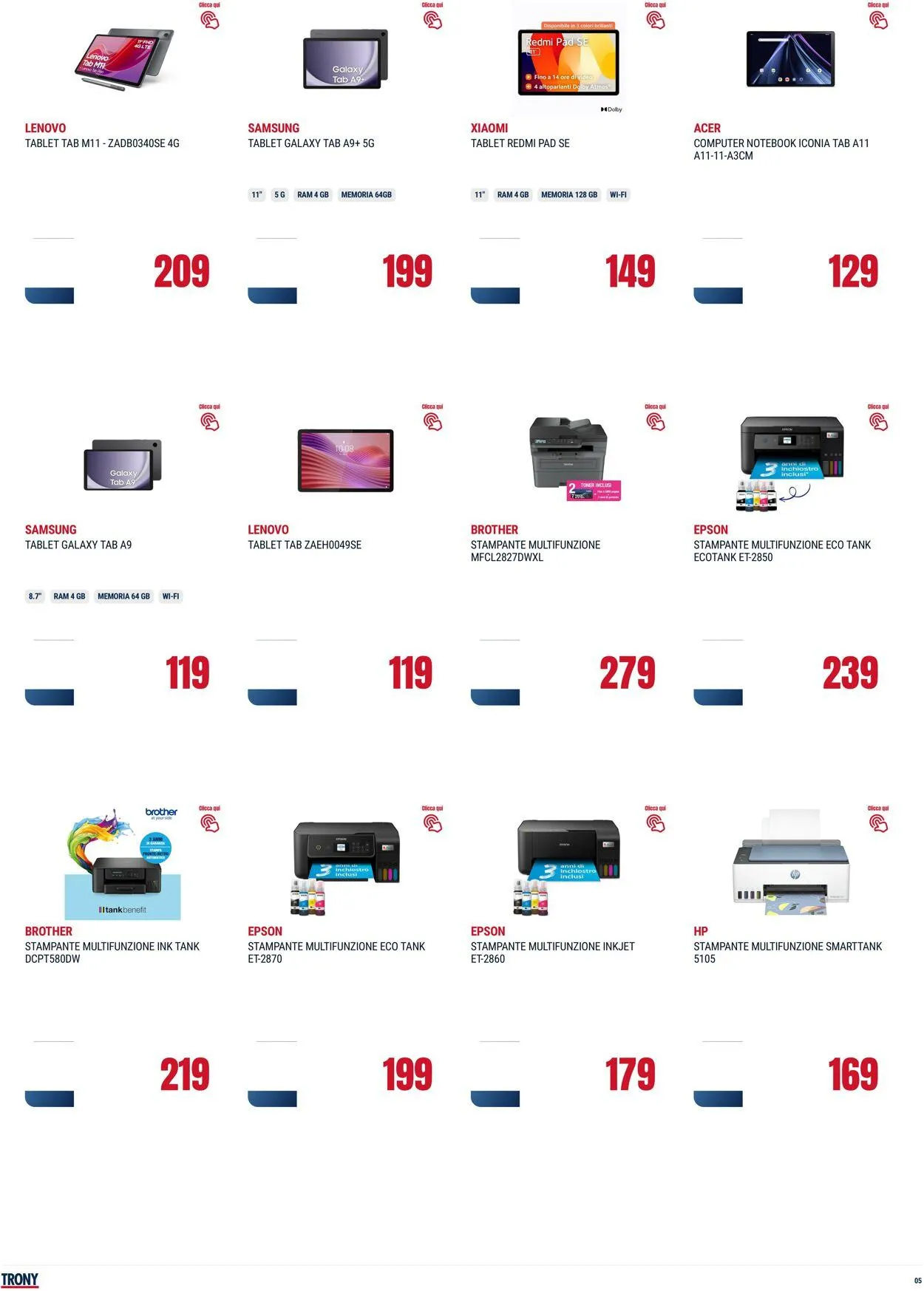 Trony - Napoli Volantino attuale da 3 luglio a 30 luglio di 2025 - Pagina del volantino 5