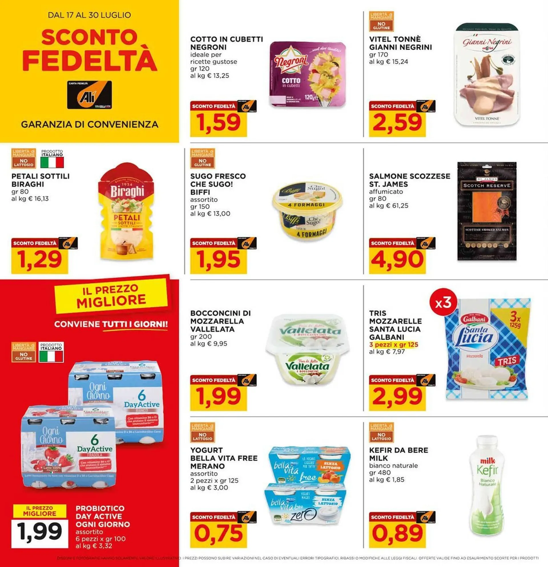 Volantino Alì Supermercati da 17 luglio a 30 luglio di 2025 - Pagina del volantino 10