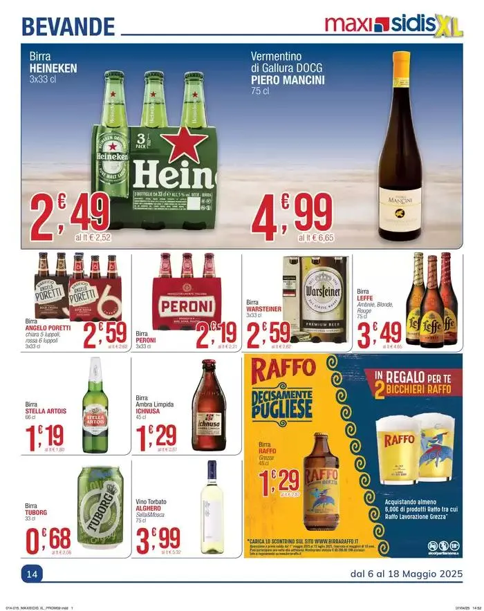 Il piacere di fare la spesa da 5 maggio a 18 maggio di 2025 - Pagina del volantino 14