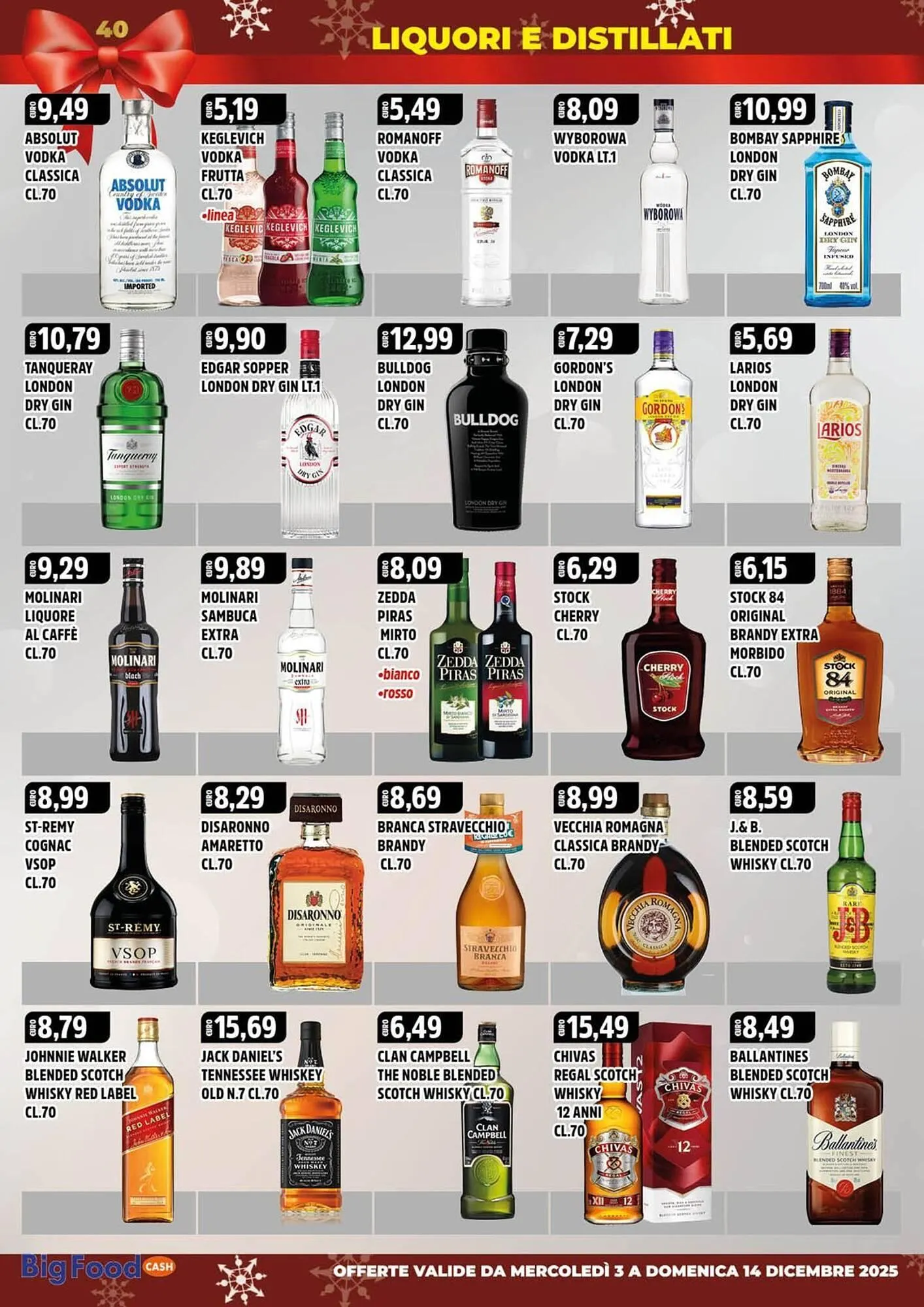 Volantino Big Food da 3 dicembre a 14 dicembre di 2025 - Pagina del volantino 39