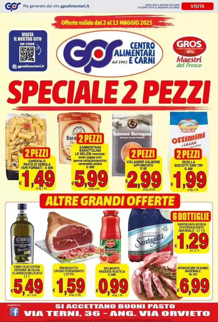 1+1 gratis da 2 maggio a 13 maggio di 2025 - Pagina del volantino 1