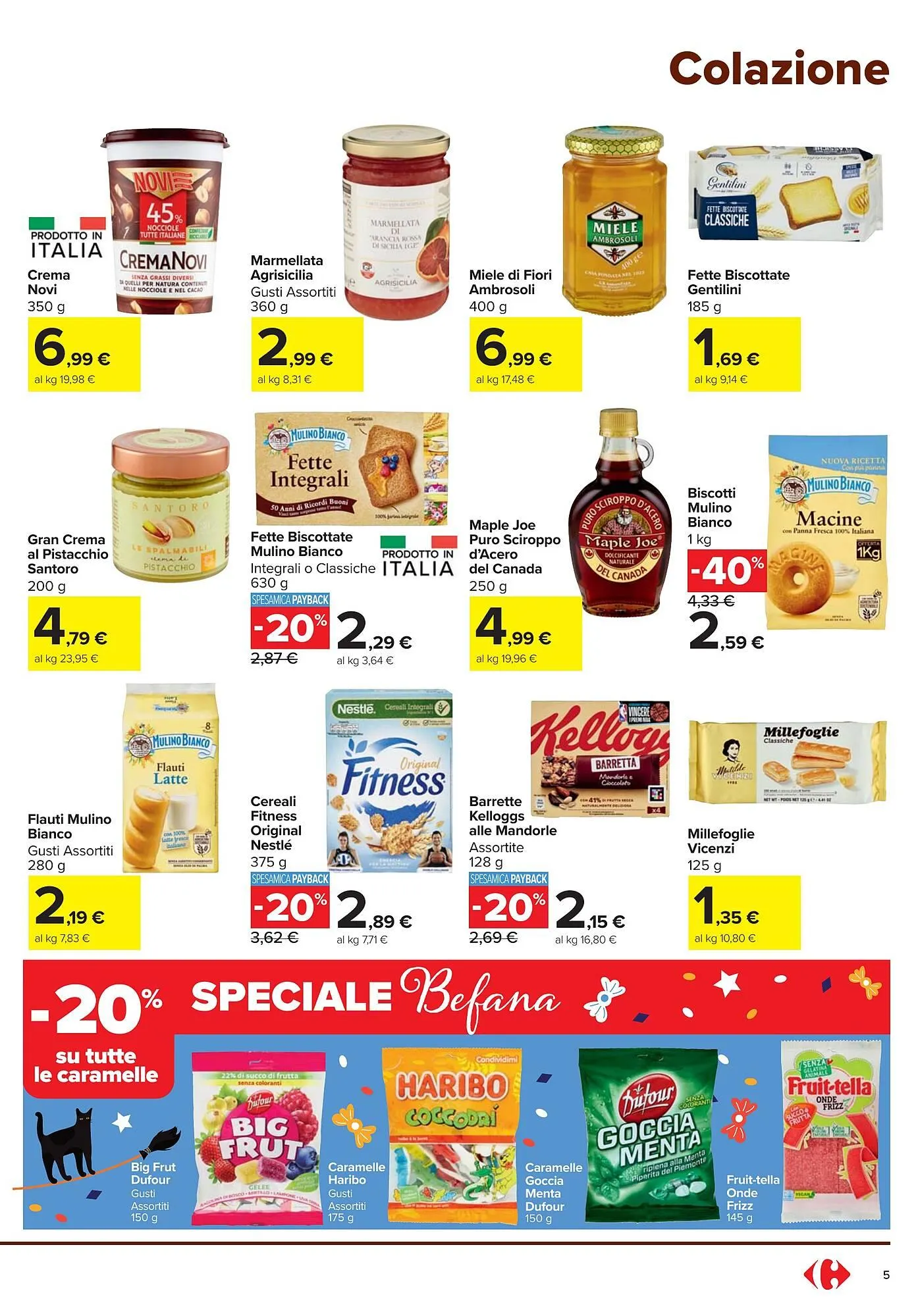 Volantino Carrefour Market da 27 dicembre a 6 gennaio di 2026 - Pagina del volantino 5
