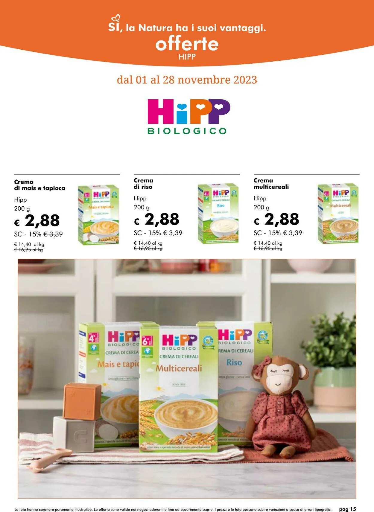 Natura Sì Volantino attuale da 25 ottobre a 8 novembre di 2023 - Pagina del volantino 15