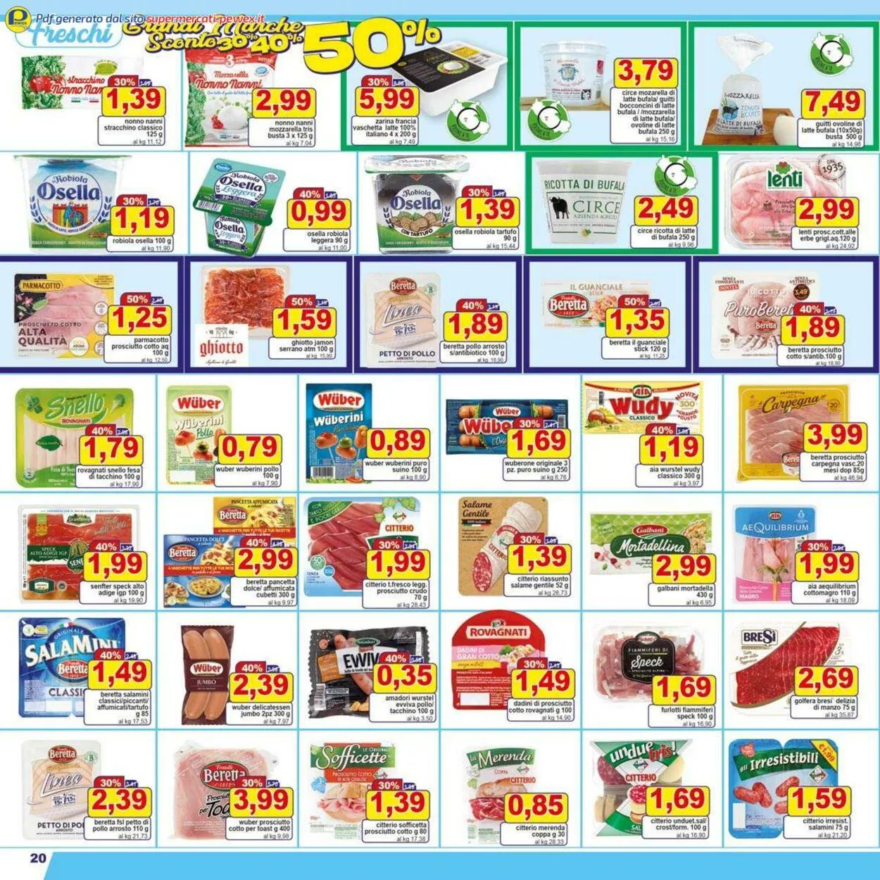 Pewex Volantino attuale da 10 giugno a 24 giugno di 2025 - Pagina del volantino 20
