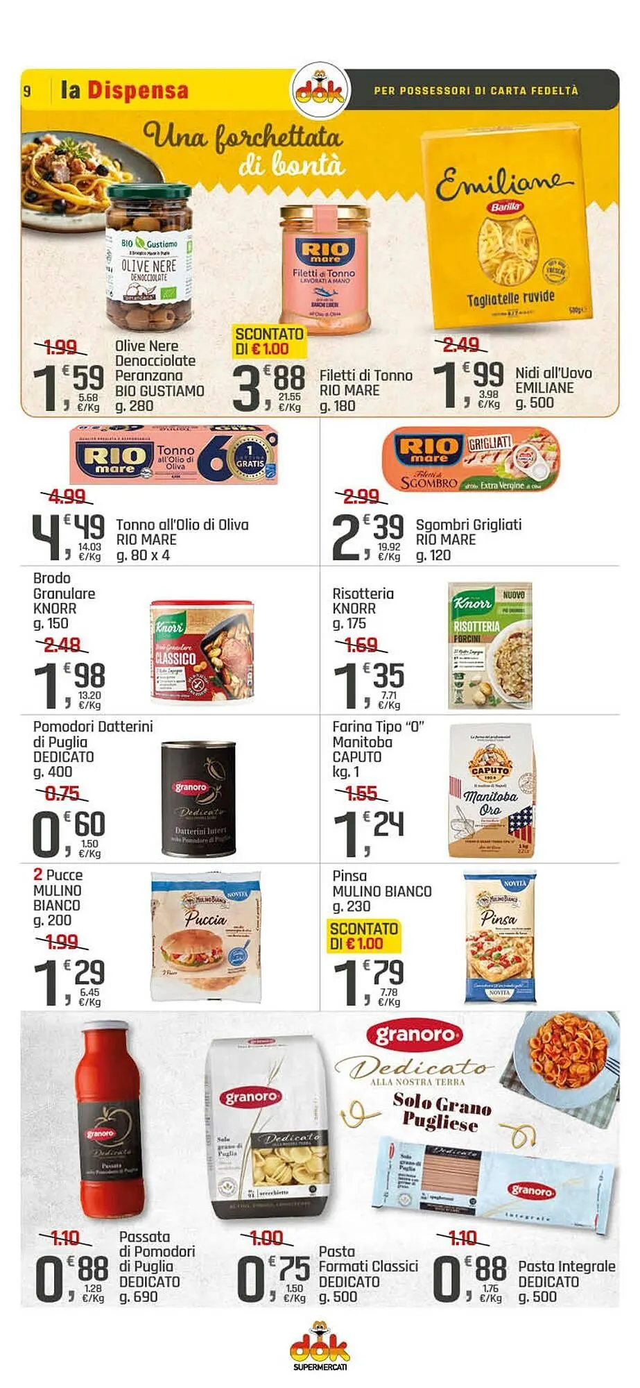 Volantino Supermercati Dok da 23 ottobre a 2 novembre di 2025 - Pagina del volantino 9