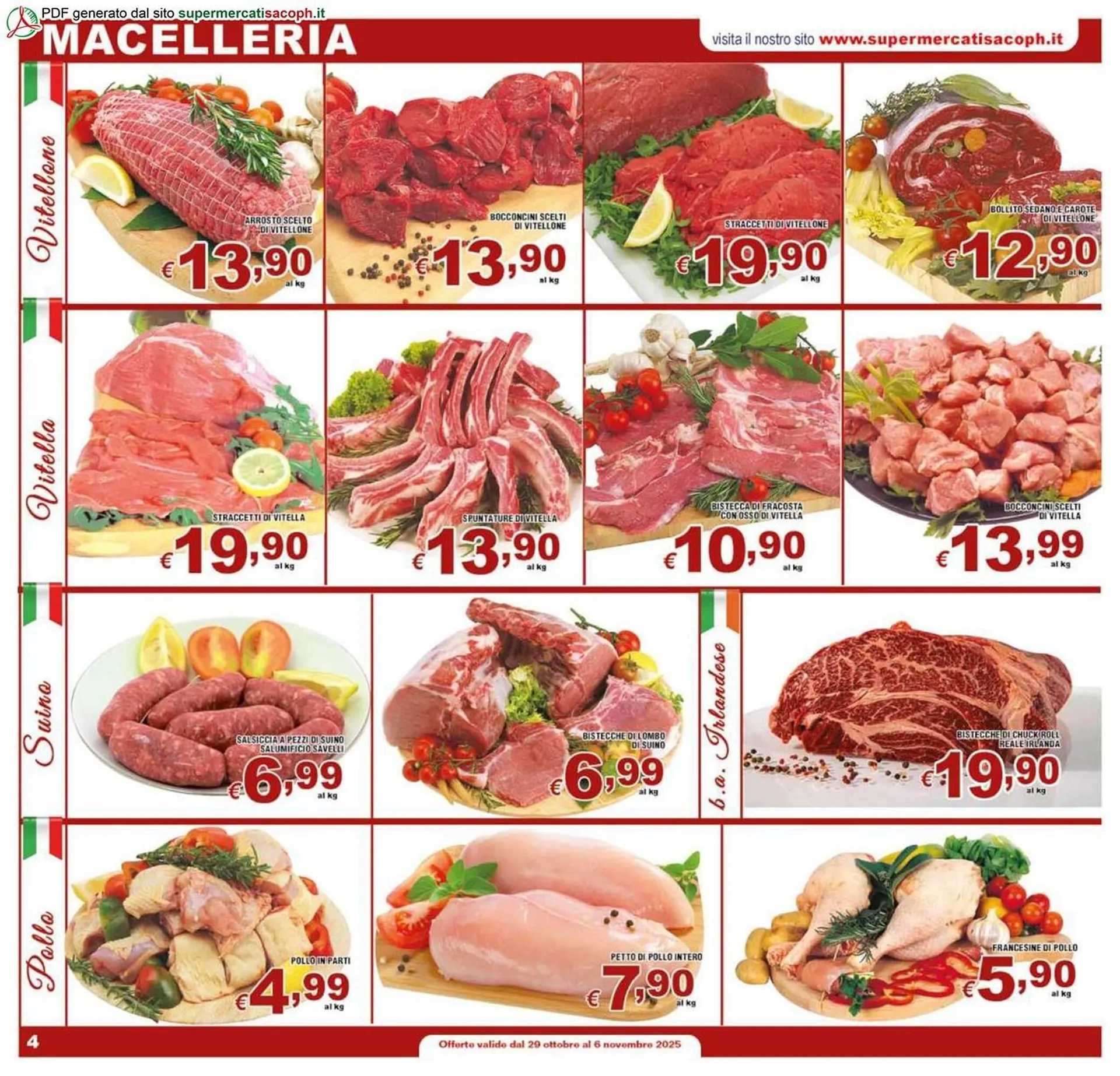 Volantino Sacoph da 30 ottobre a 6 novembre di 2025 - Pagina del volantino 4