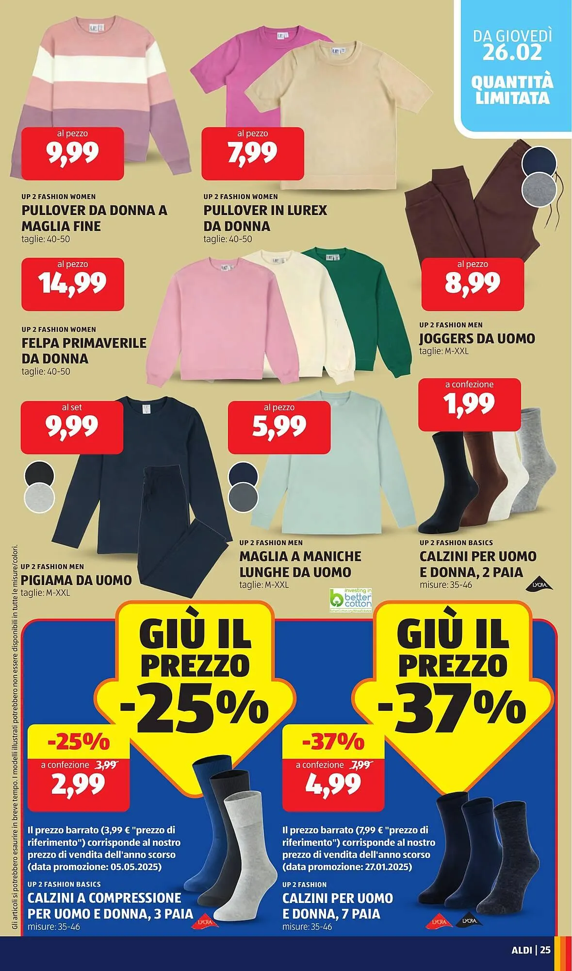 Volantino ALDI da 23 febbraio a 1 marzo di 2026 - Pagina del volantino 25