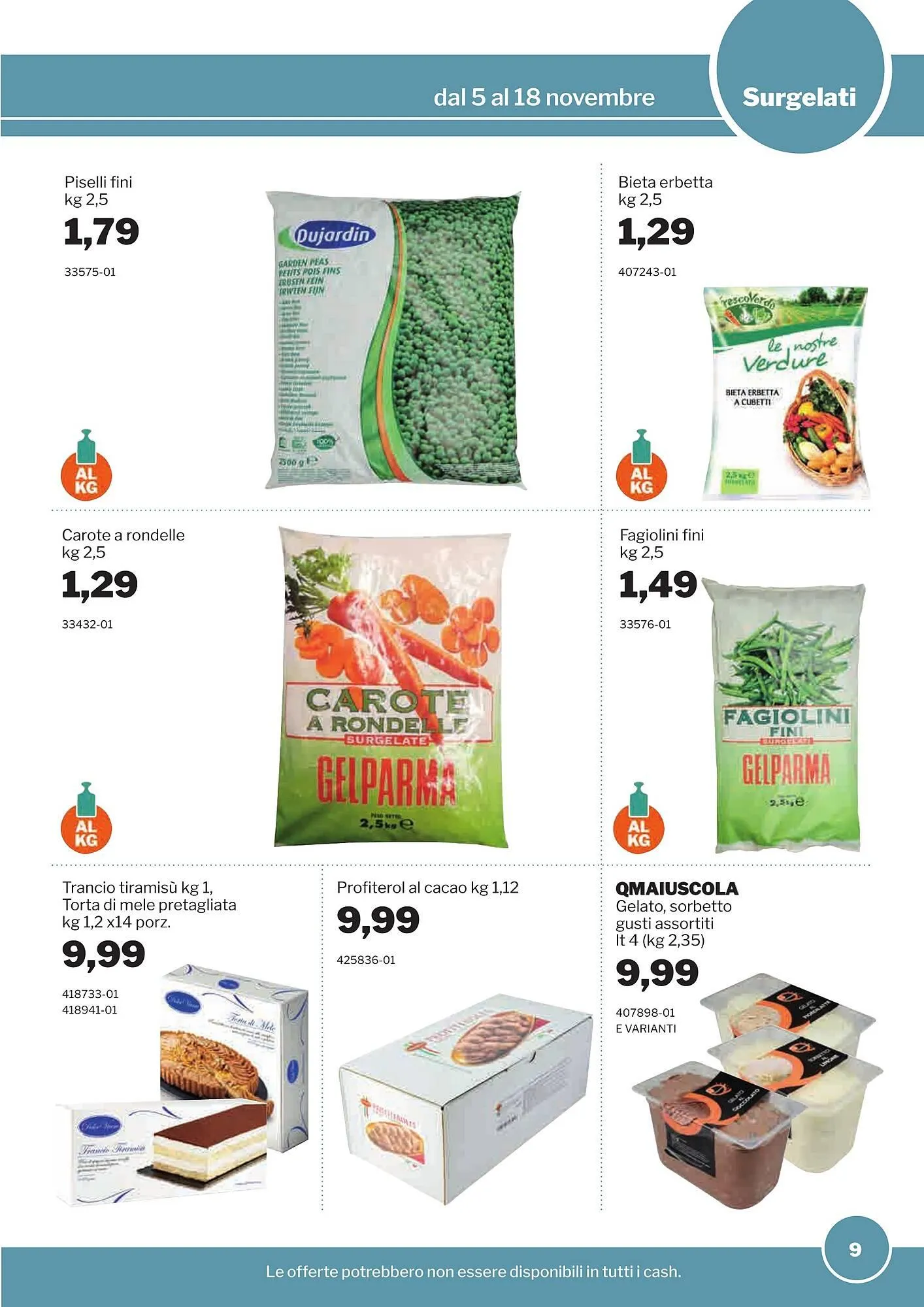 Volantino GrosMarket da 5 novembre a 18 novembre di 2025 - Pagina del volantino 9