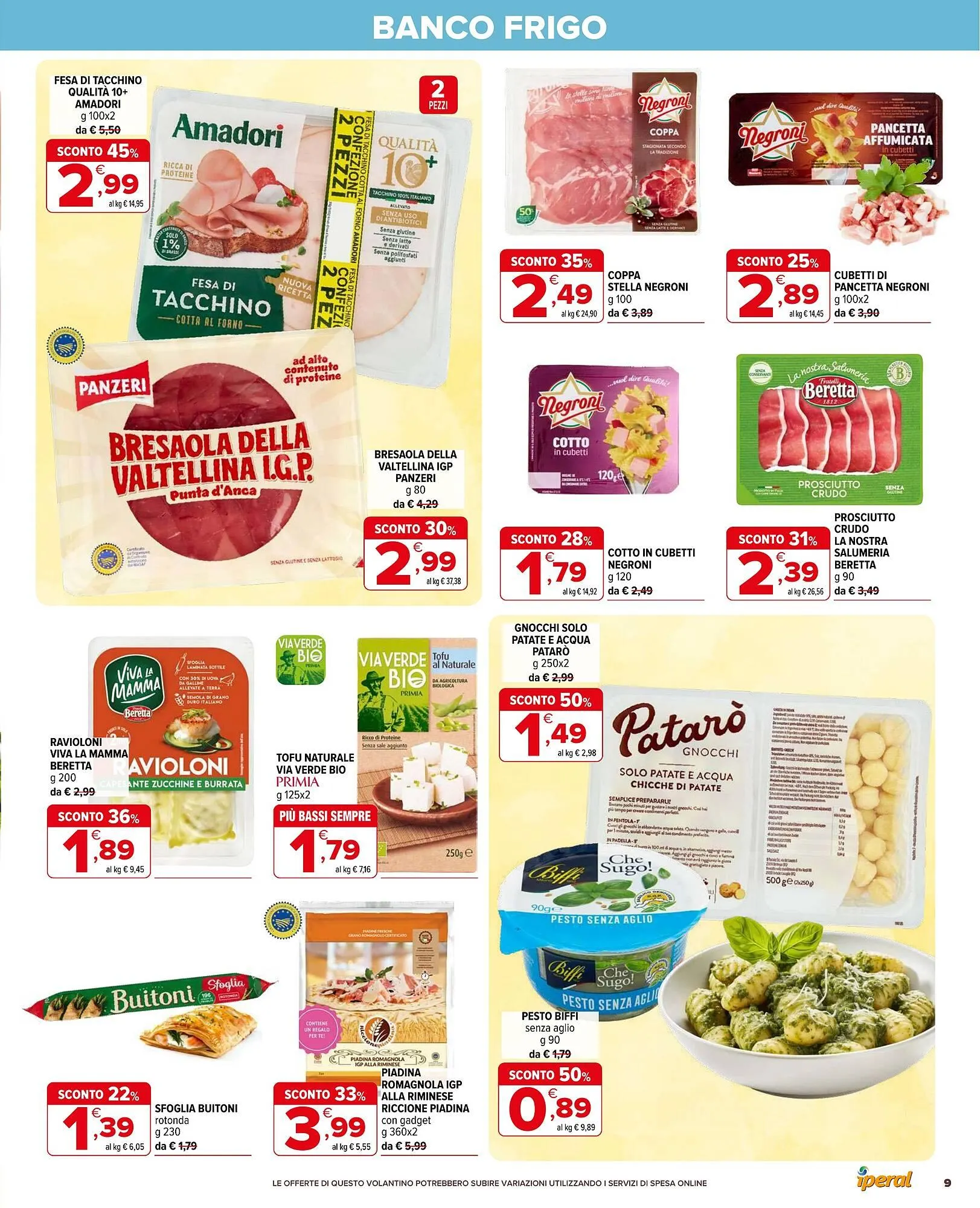 Volantino Iperal da 30 luglio a 19 agosto di 2025 - Pagina del volantino 9