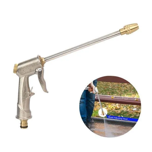 Ugello per tubo da giardino, punta dell'ugello per tubo ad alta pressione, filettatura per tubo da giardino da 3/4 pollici