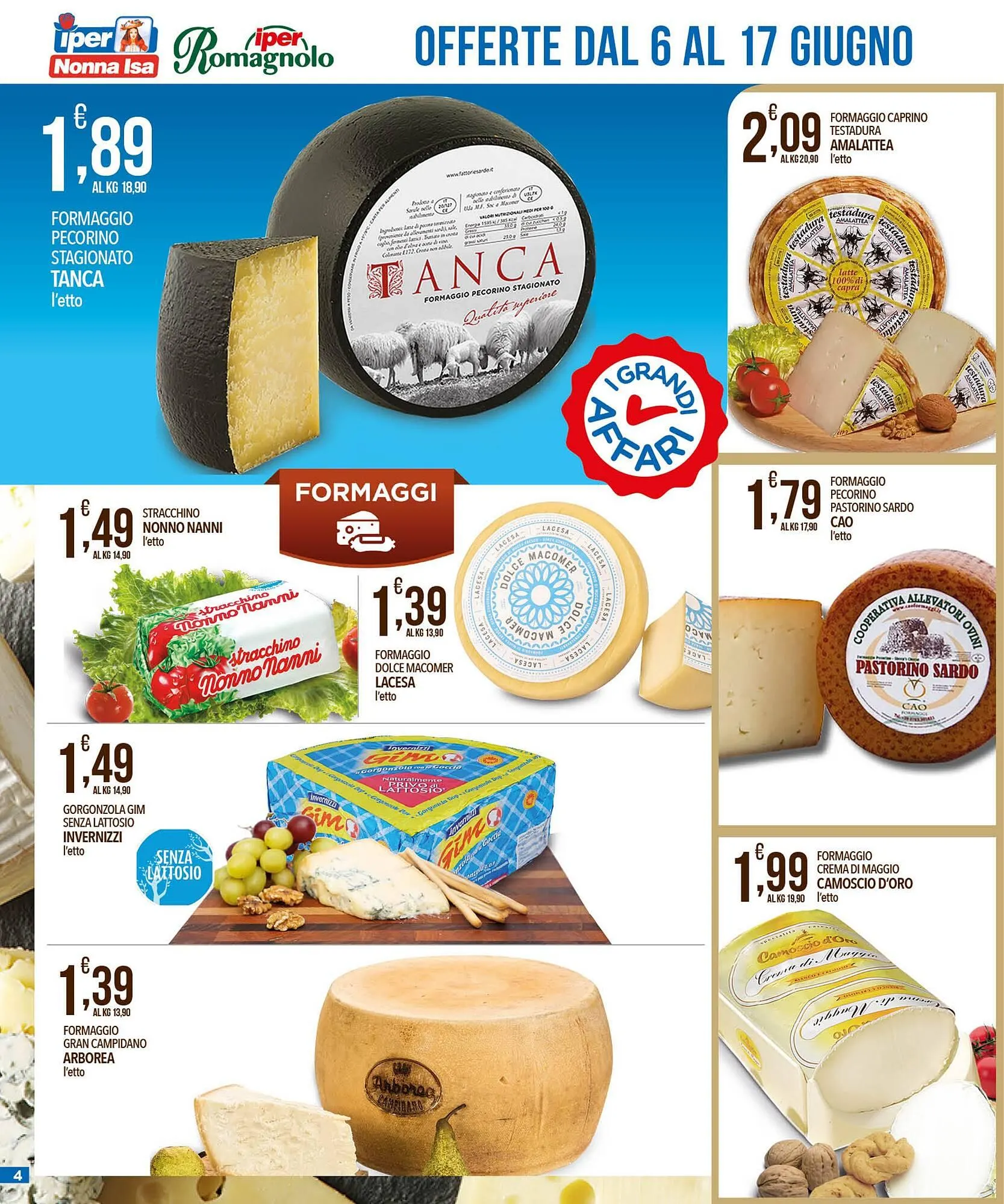 Volantino Iper Nonna Isa da 6 giugno a 17 giugno di 2025 - Pagina del volantino 4