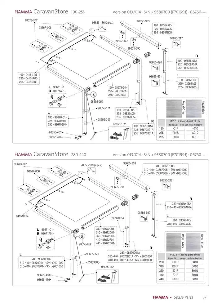 Spare parts catalogo 2025 da 14 gennaio a 31 dicembre di 2025 - Pagina del volantino 37