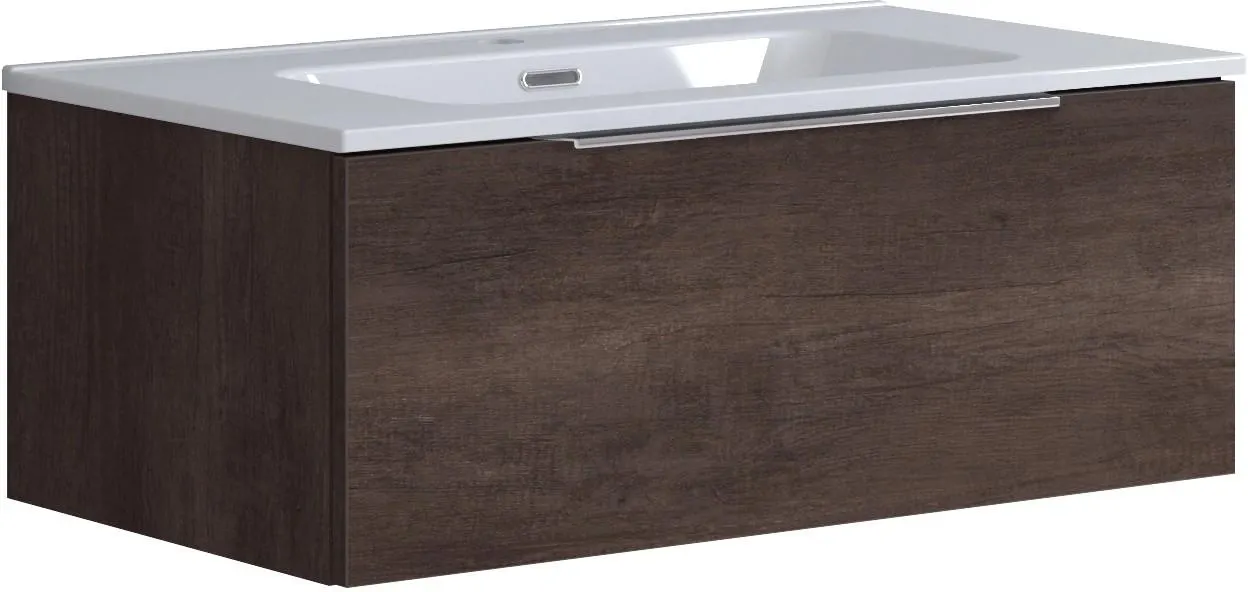 Mobile Bali 80 cm con 1 cassetto rovere scuro