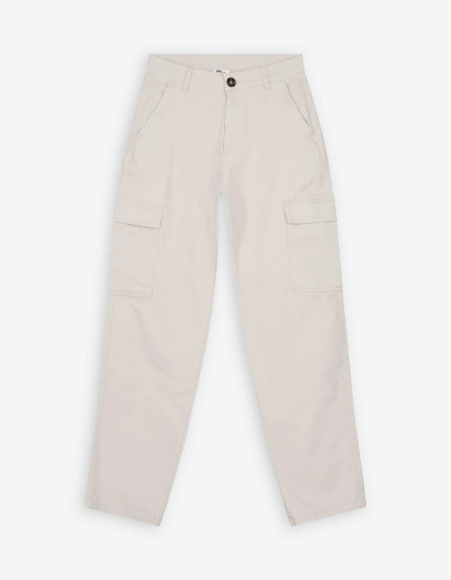 Pantaloni cargo - Misto cotone - beige