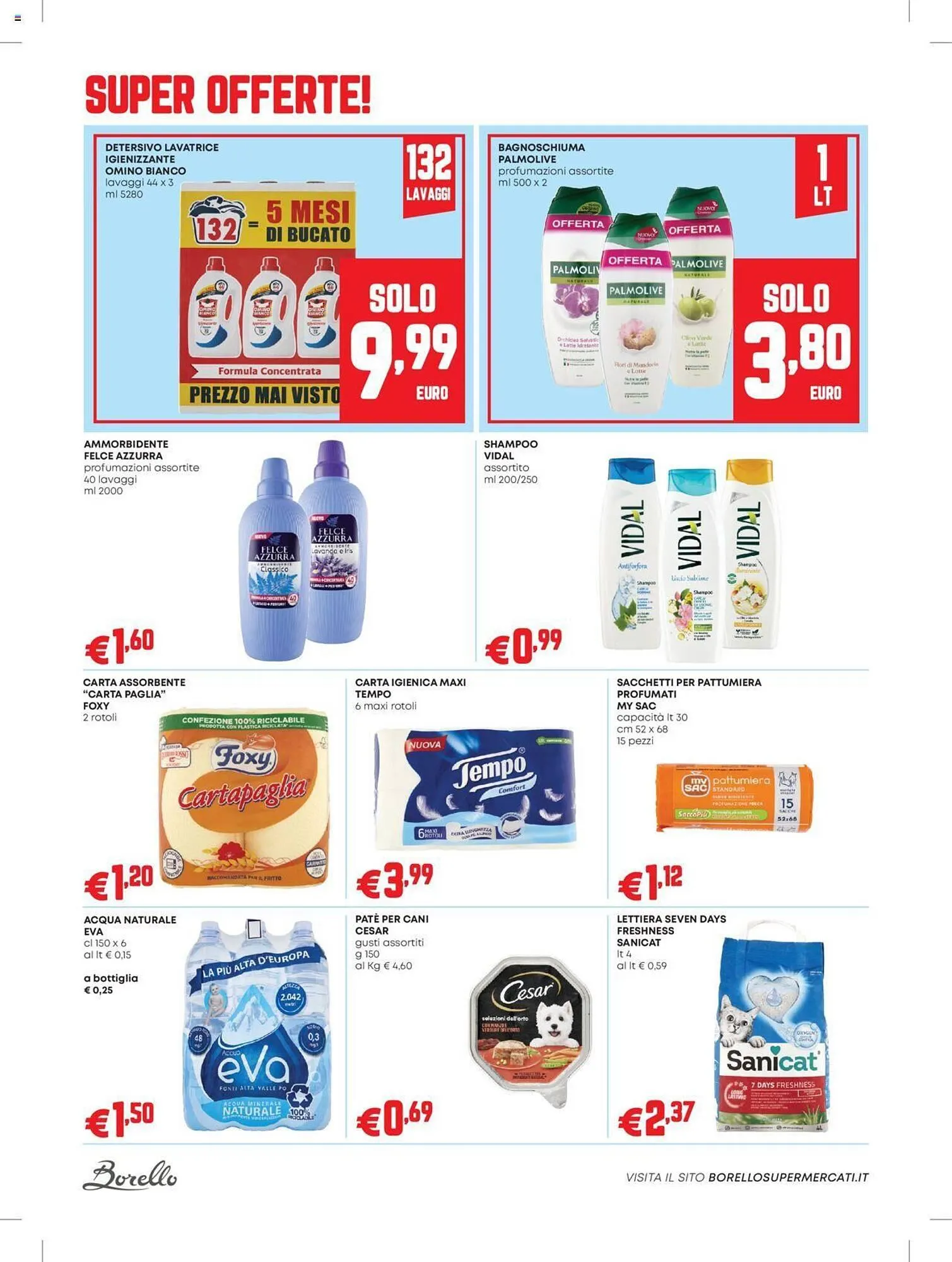 Volantino Borello Supermercati da 17 ottobre a 30 ottobre di 2024 - Pagina del volantino 5