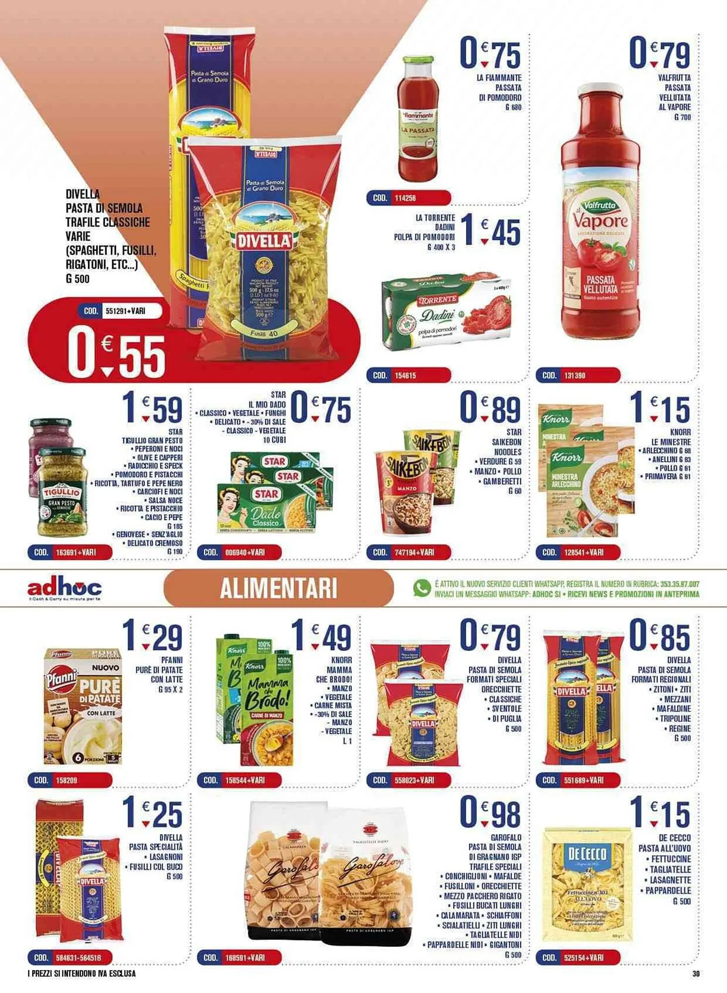 Volantino Adhoc da 27 dicembre a 7 gennaio di 2024 - Pagina del volantino 30