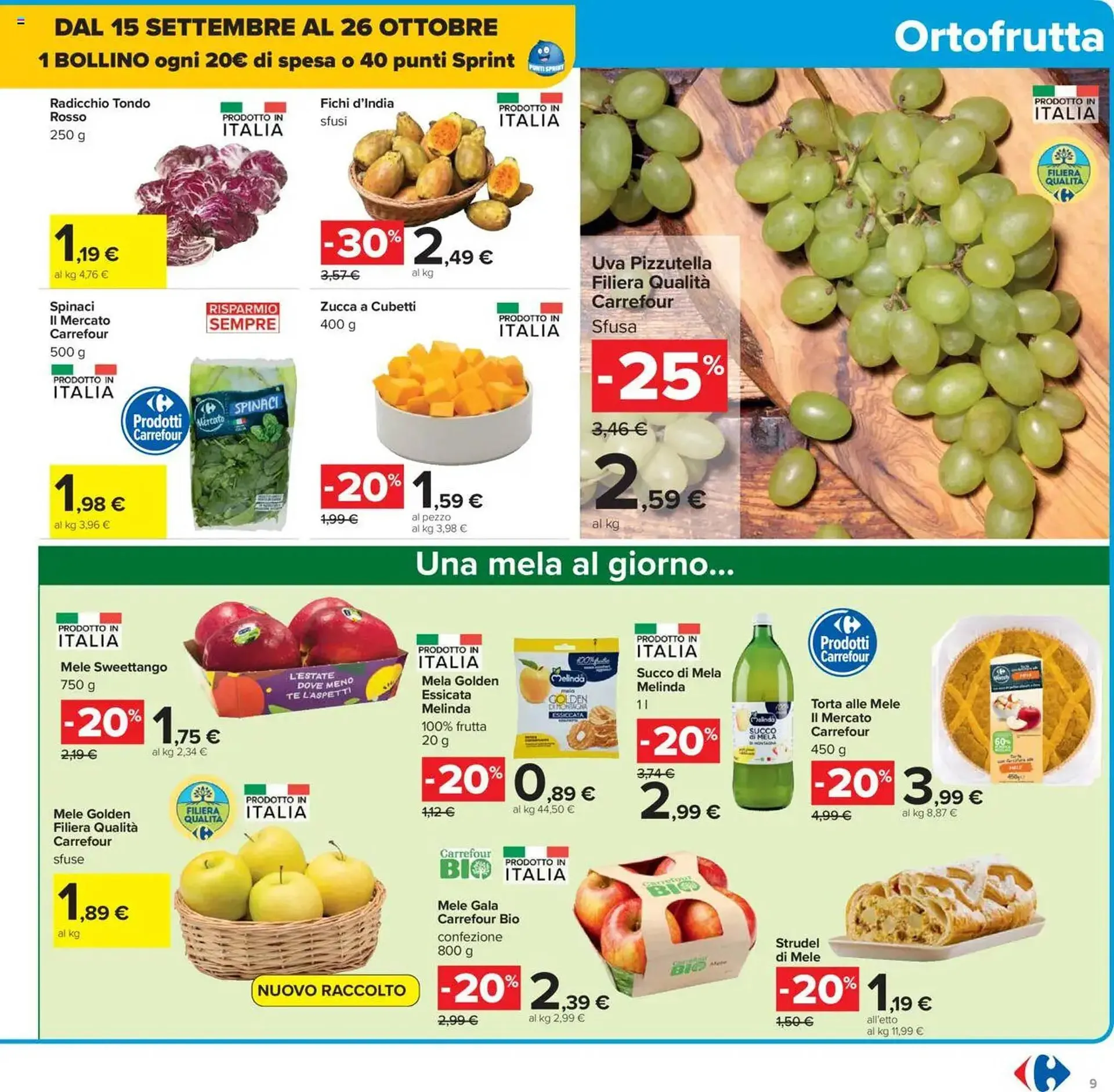 Volantino Carrefour Iper da 26 settembre a 9 ottobre di 2025 - Pagina del volantino 9