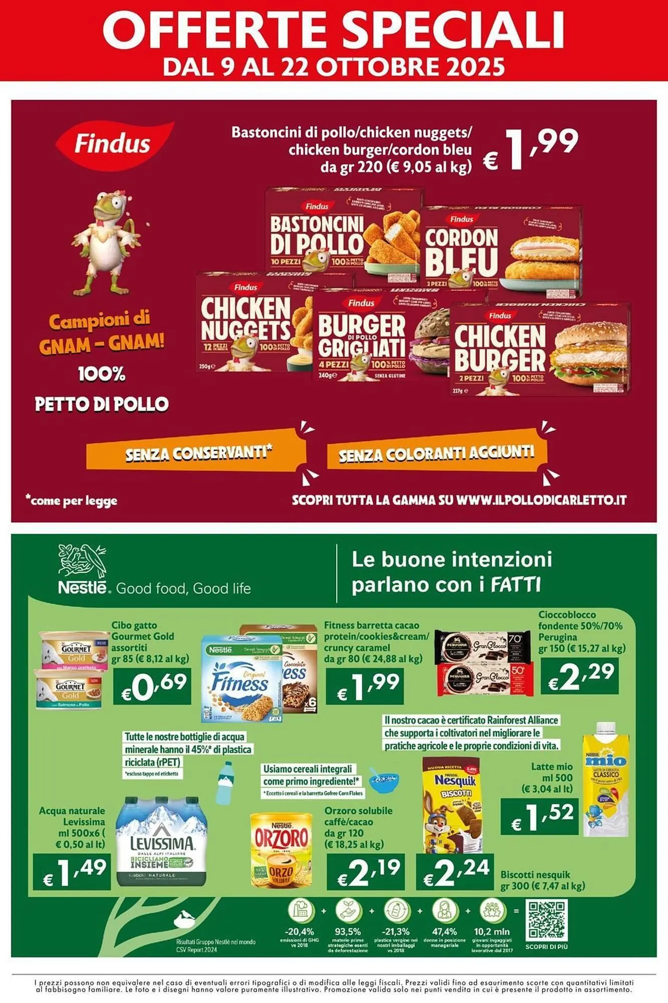 Volantino Maxi Supermercati da 9 ottobre a 22 ottobre di 2025 - Pagina del volantino 10