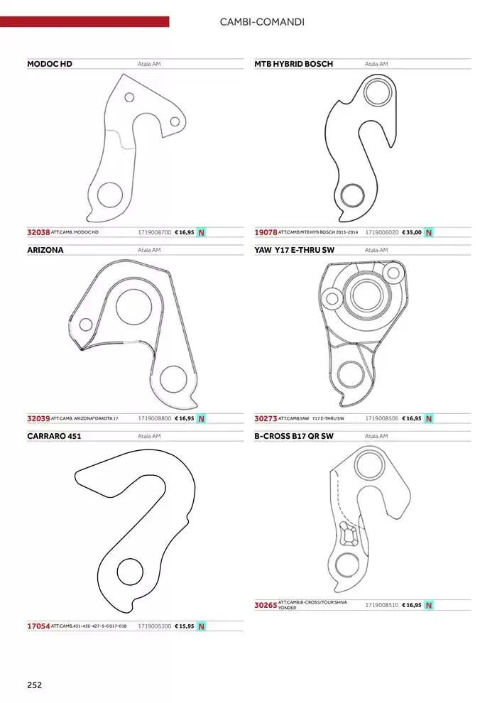 Catalogo ricambi ed accessori da 20 novembre a 31 dicembre di 2025 - Pagina del volantino 136