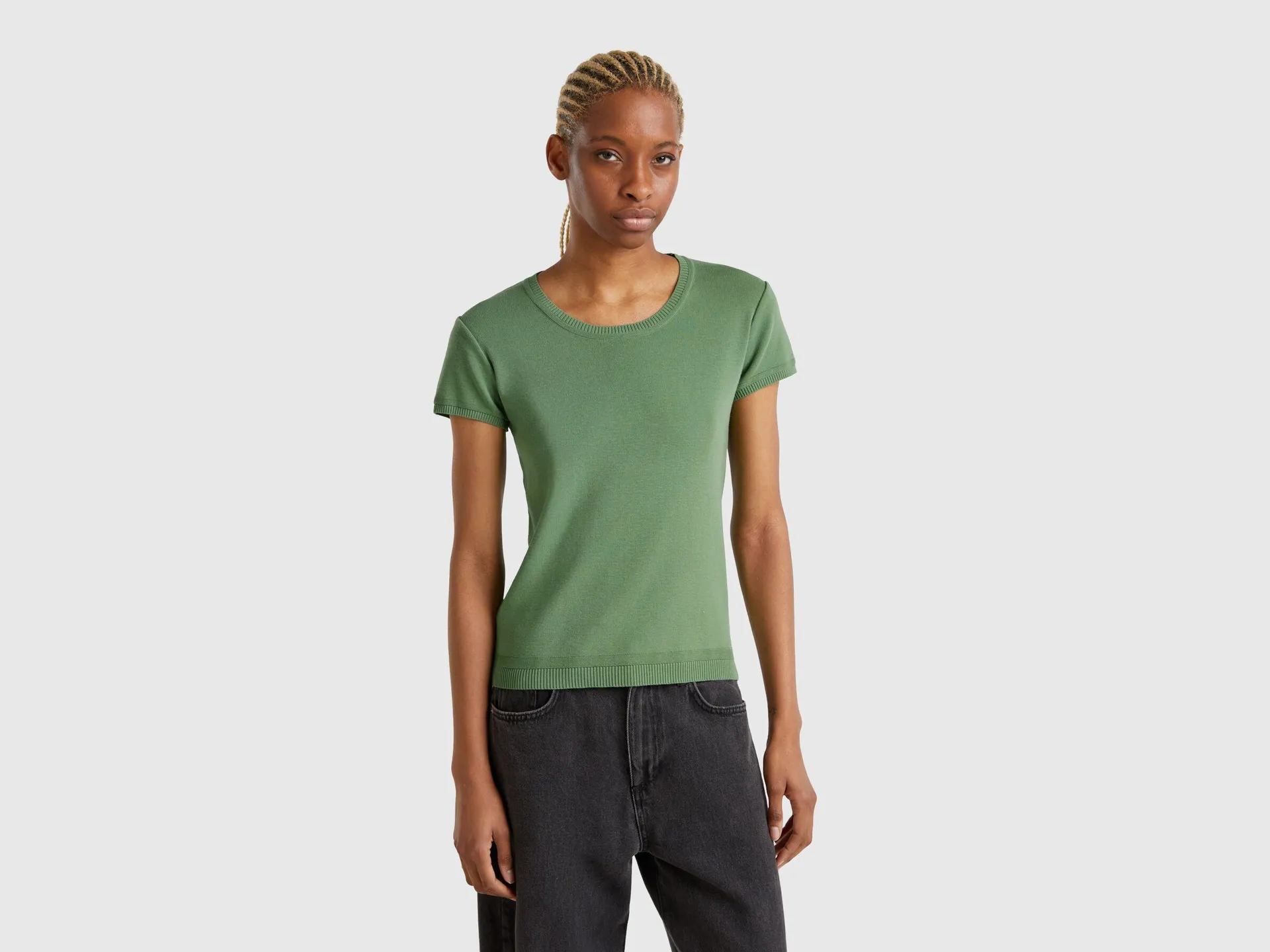 Maglia a manica corta in 100% cotone