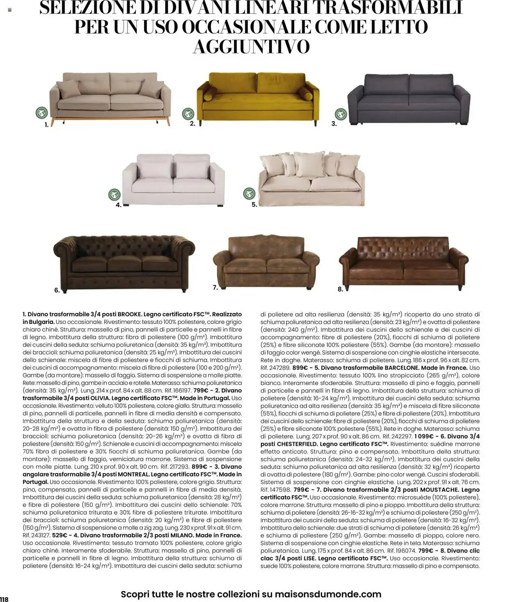 Volantino Maisons du Monde da 27 agosto a 28 febbraio di 2026 - Pagina del volantino 118