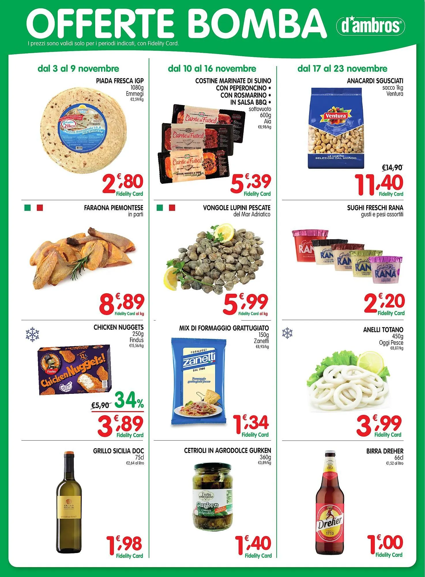 Volantino D'Ambros da 3 novembre a 23 novembre di 2025 - Pagina del volantino 16