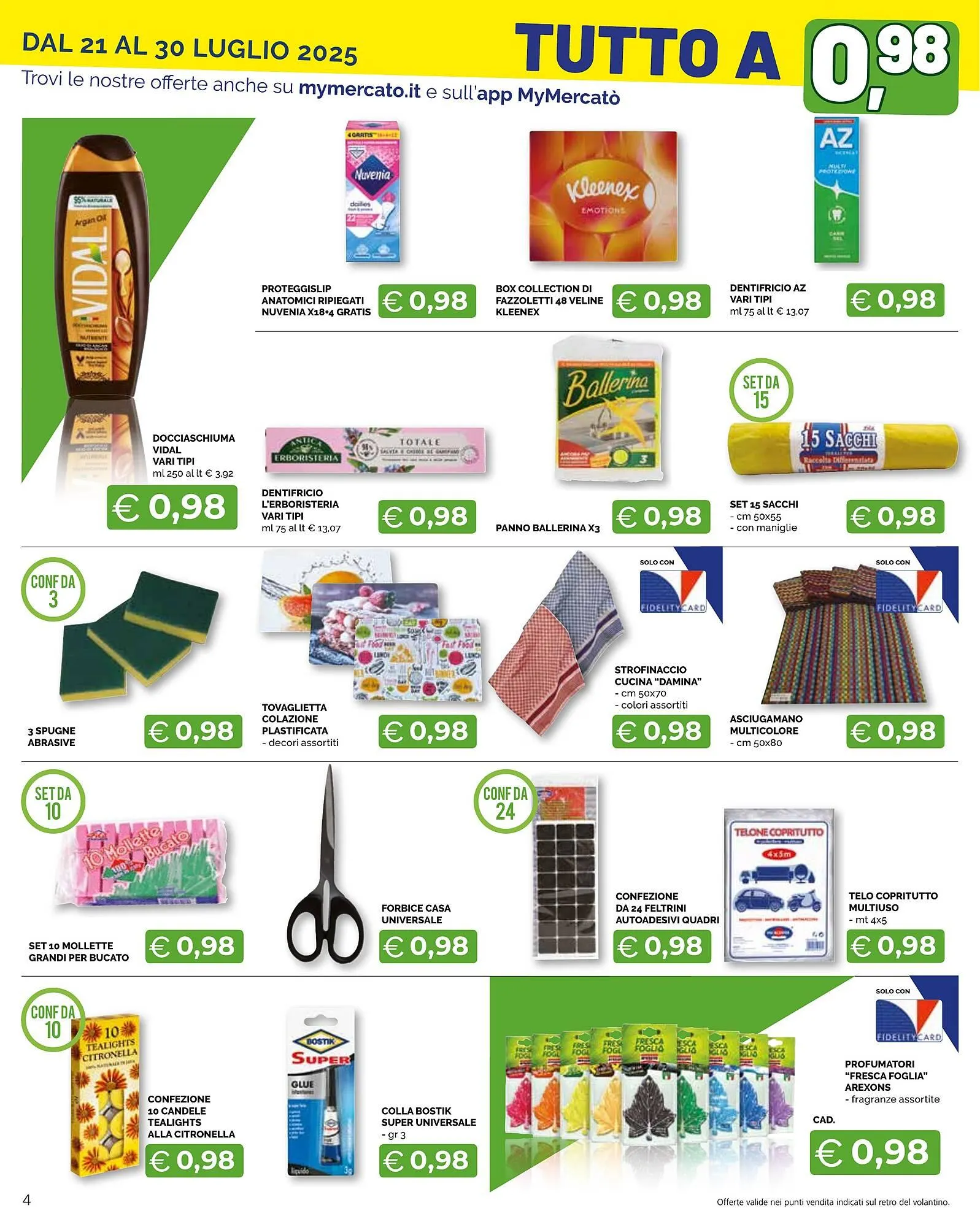 Volantino Mercatò Big da 21 luglio a 30 luglio di 2025 - Pagina del volantino 4