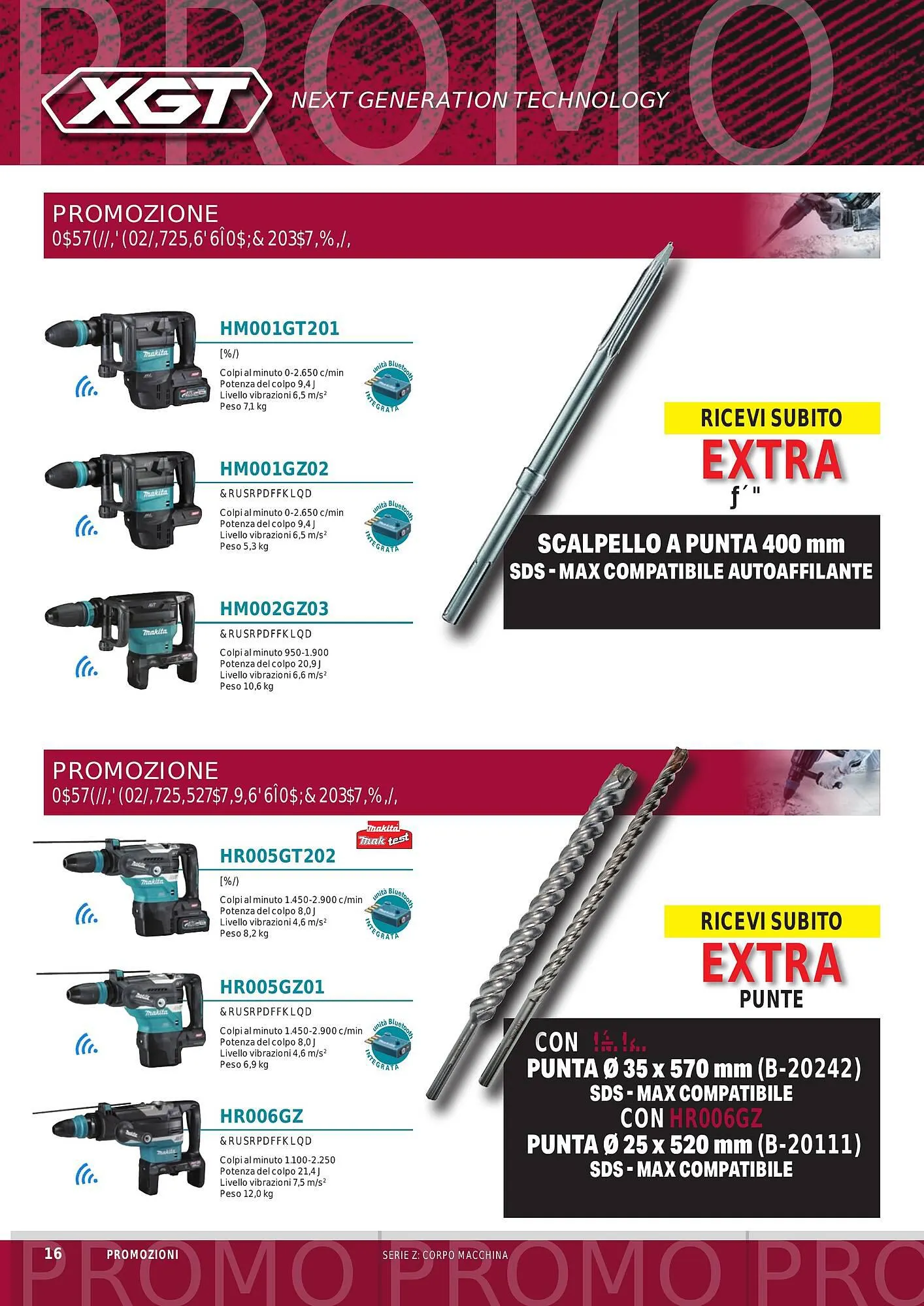 Volantino Makita da 1 ottobre a 31 marzo di 2024 - Pagina del volantino 18