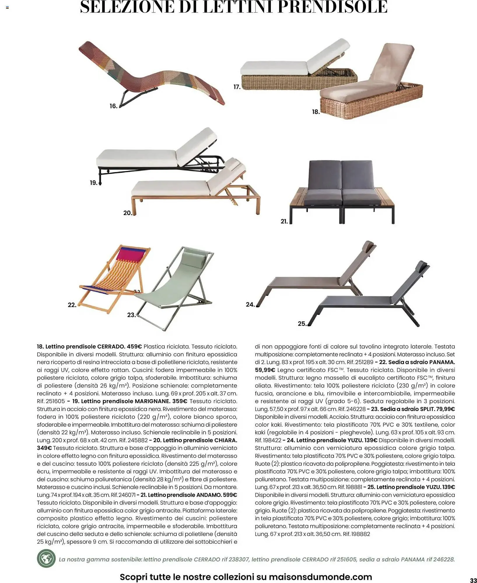 Volantino Maisons du Monde da 12 marzo a 30 settembre di 2026 - Pagina del volantino 33