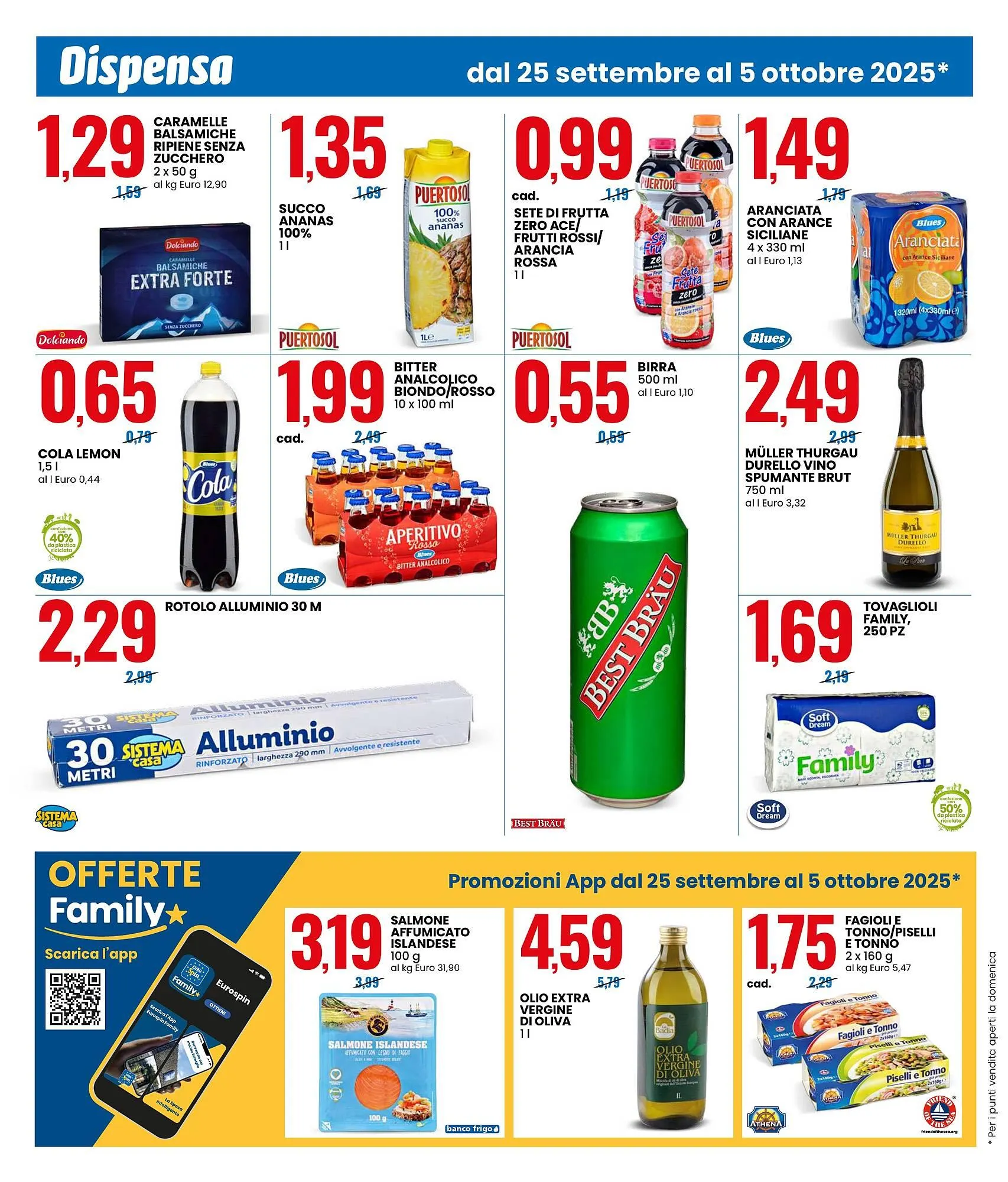 Volantino Eurospin da 25 settembre a 5 ottobre di 2025 - Pagina del volantino 4