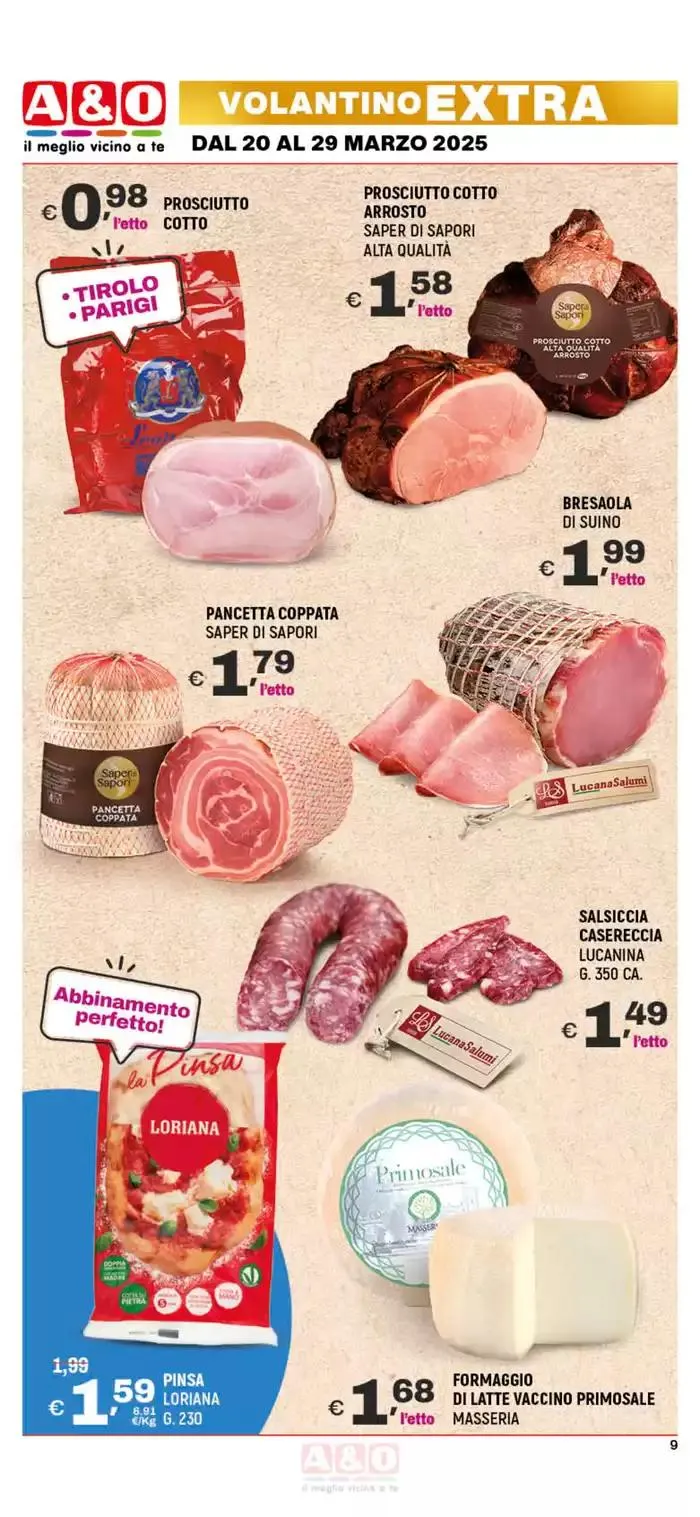 Il meglio vicino a te! da 20 marzo a 29 marzo di 2025 - Pagina del volantino 9