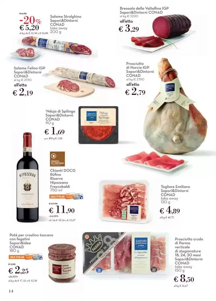 Pasqua dal Gusto Sorprendente da 27 marzo a 19 aprile di 2025 - Pagina del volantino 14