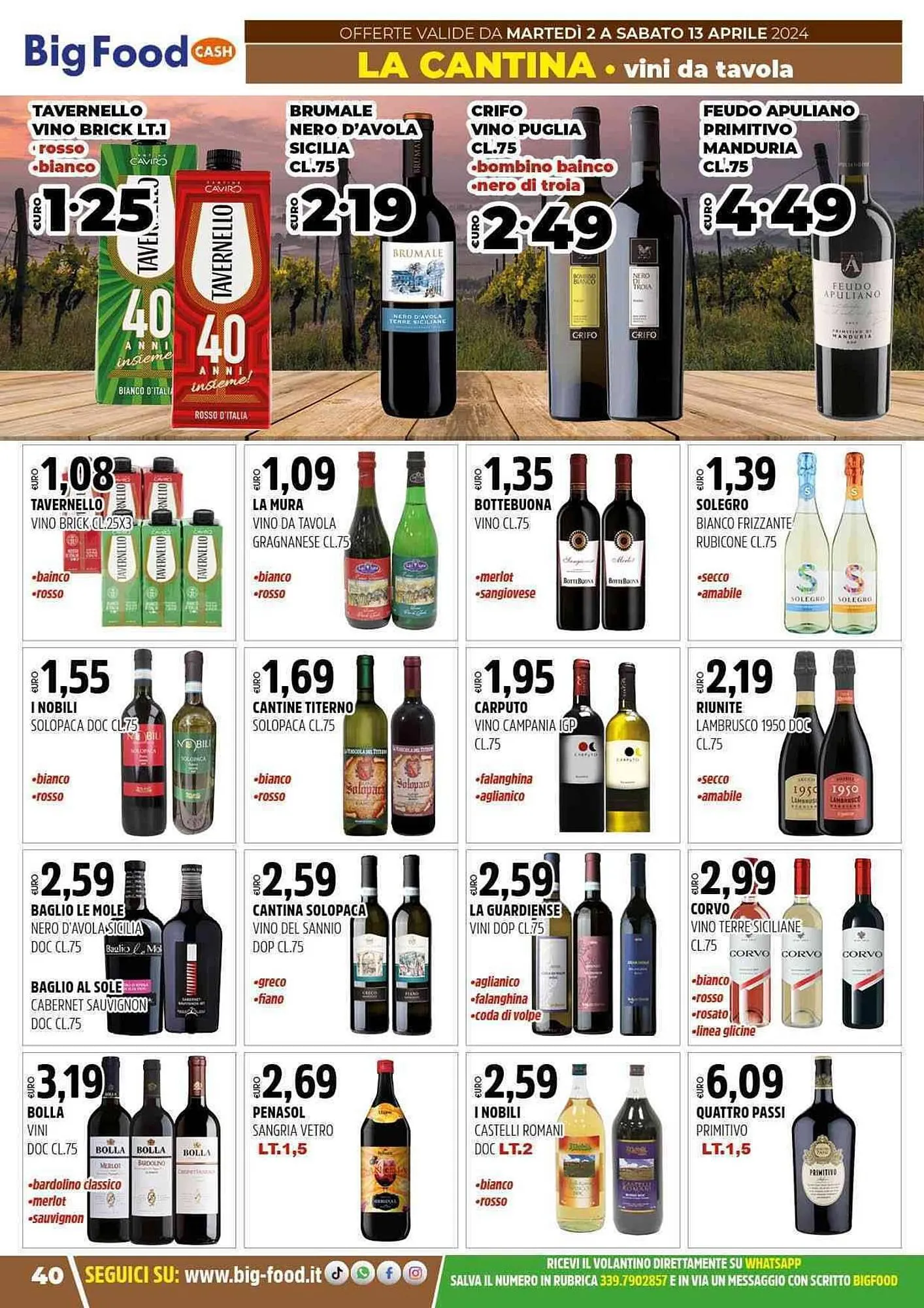 Volantino Superfood da 2 aprile a 13 aprile di 2024 - Pagina del volantino 40