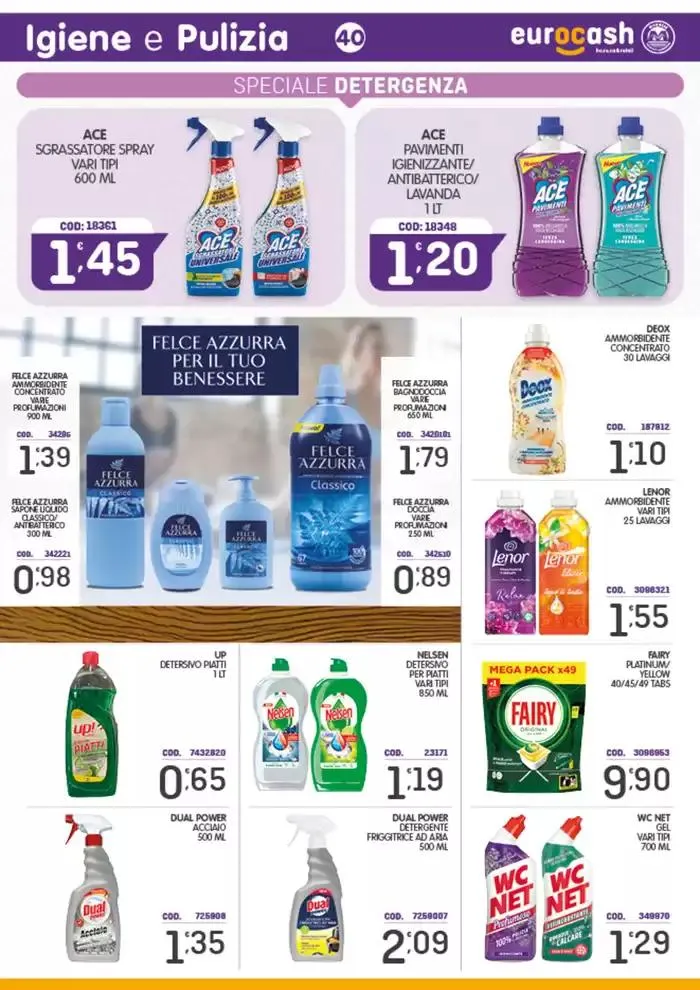 Volantino Eurocash da 10 marzo a 30 marzo di 2025 - Pagina del volantino 40