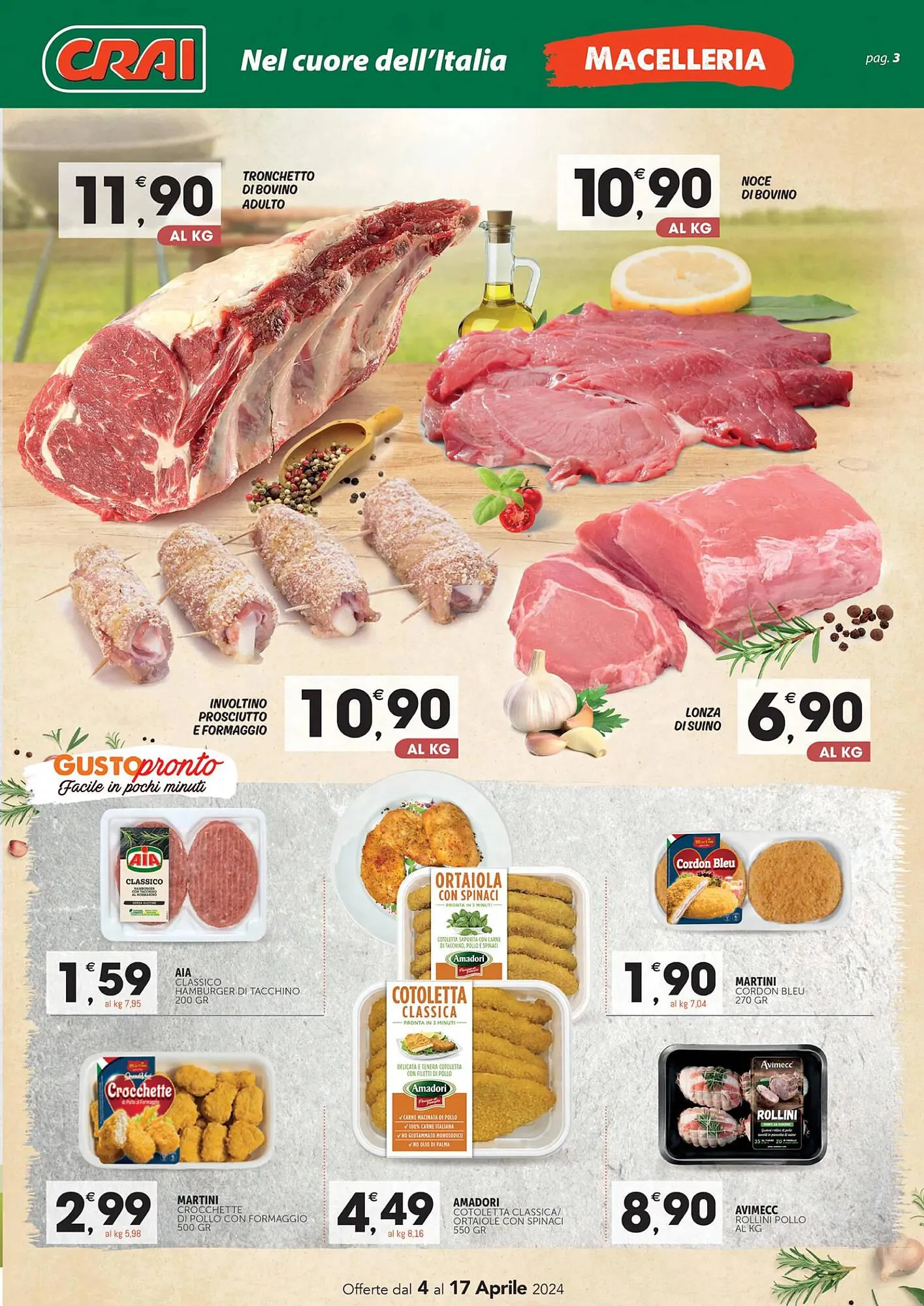 Volantino Crai da 4 aprile a 17 aprile di 2024 - Pagina del volantino 3